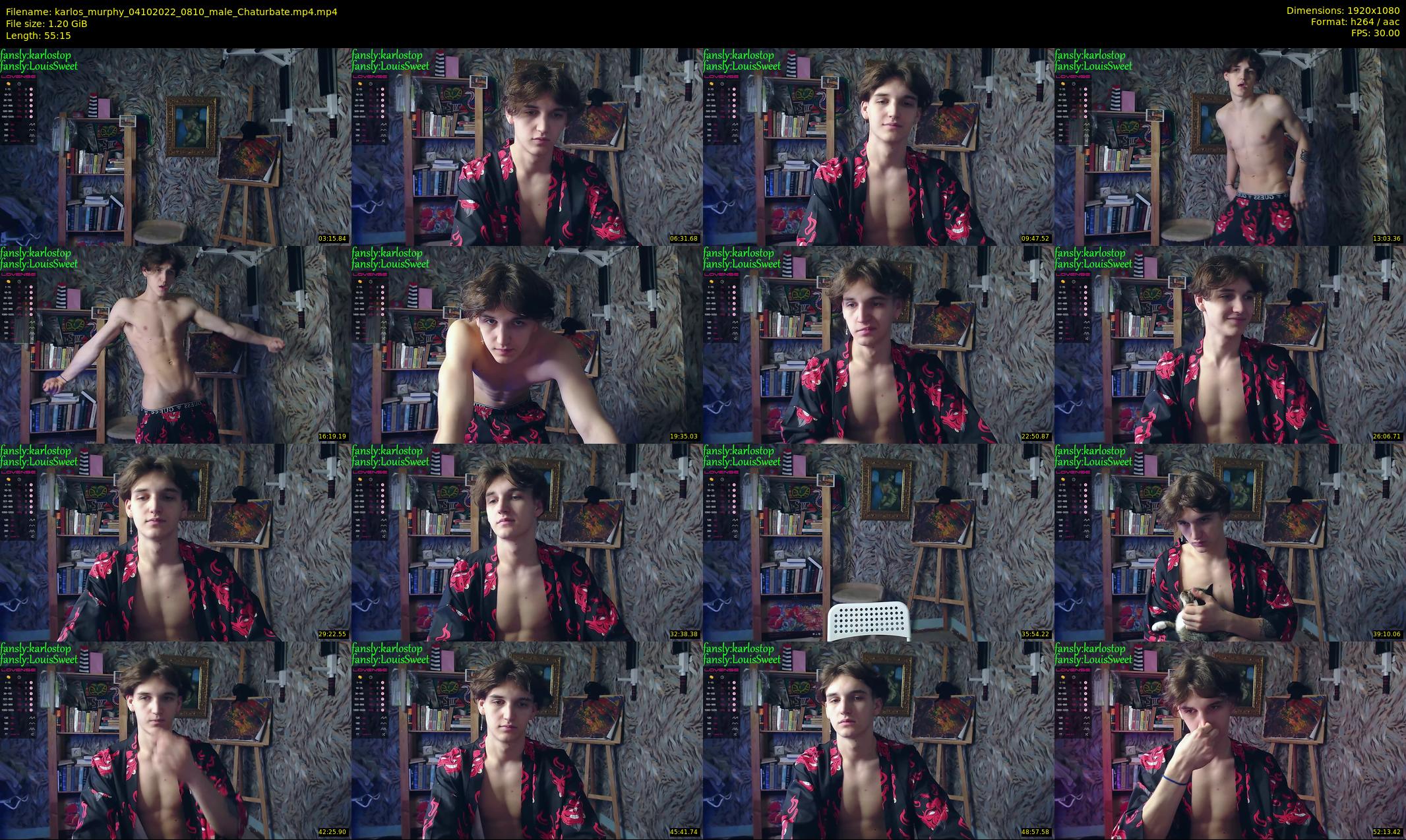 karlos_murphy — 56 minute Chaturbate male cam show recording, 1080p, Oct 4, 2022