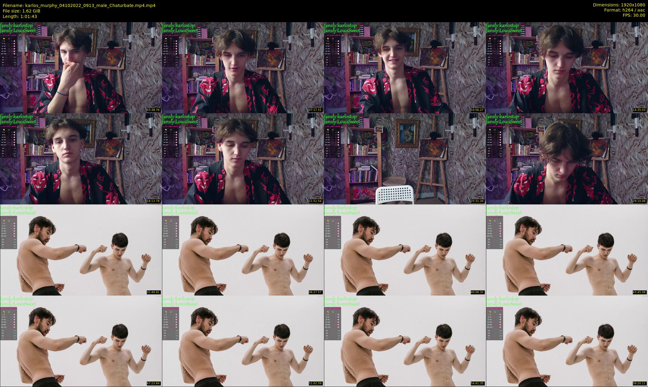 karlos_murphy — 62 minute Chaturbate male cam show recording, 1080p, Oct 4, 2022