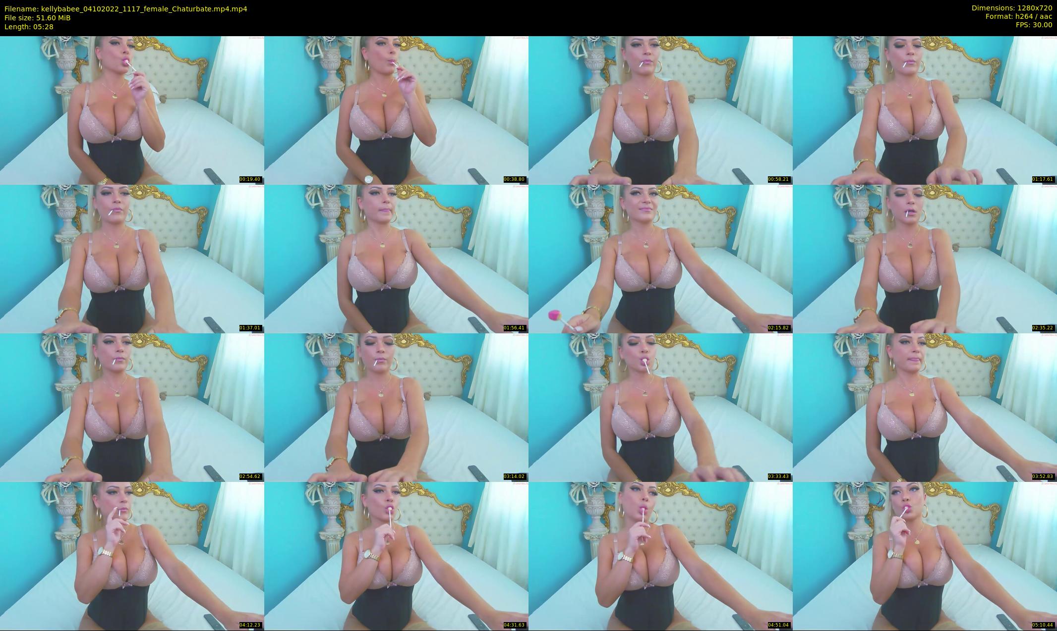kellybabee — 6 minute Chaturbate female cam show recording, 720p, Oct 4, 2022