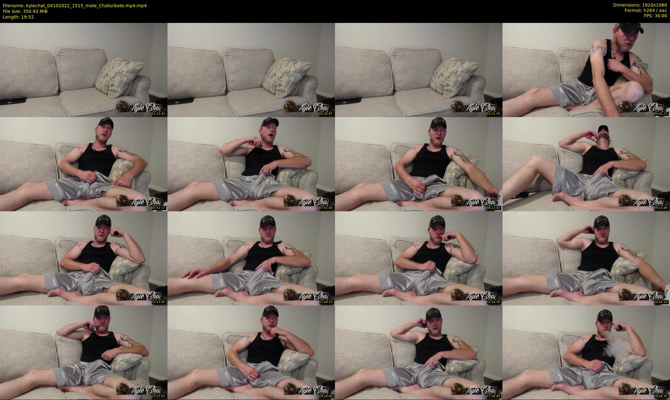 kylechat — 20 minute Chaturbate male cam show recording, 1080p, Oct 4, 2022