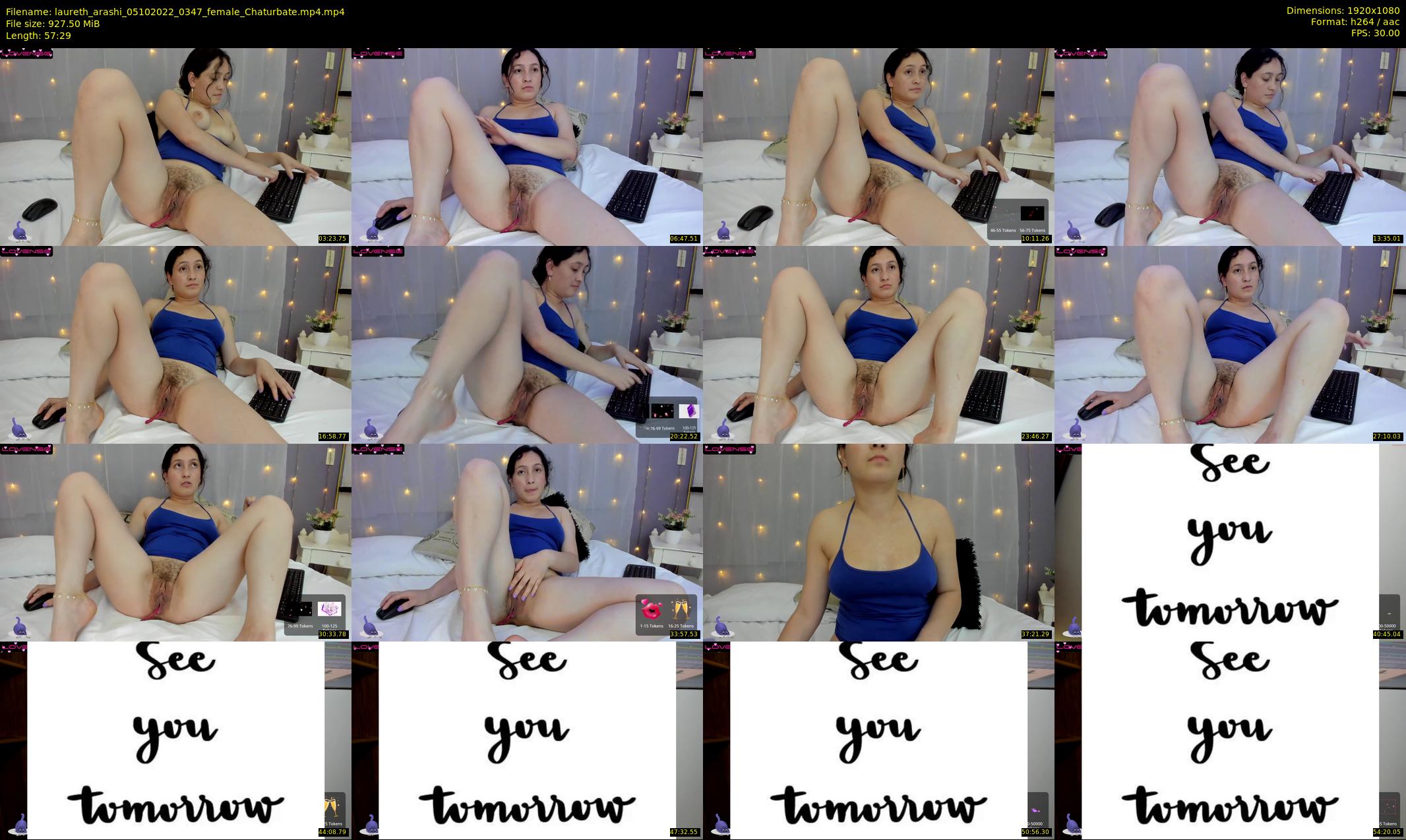 laureth_arashi — 58 minute Chaturbate female cam show recording, 1080p, Oct 5, 2022