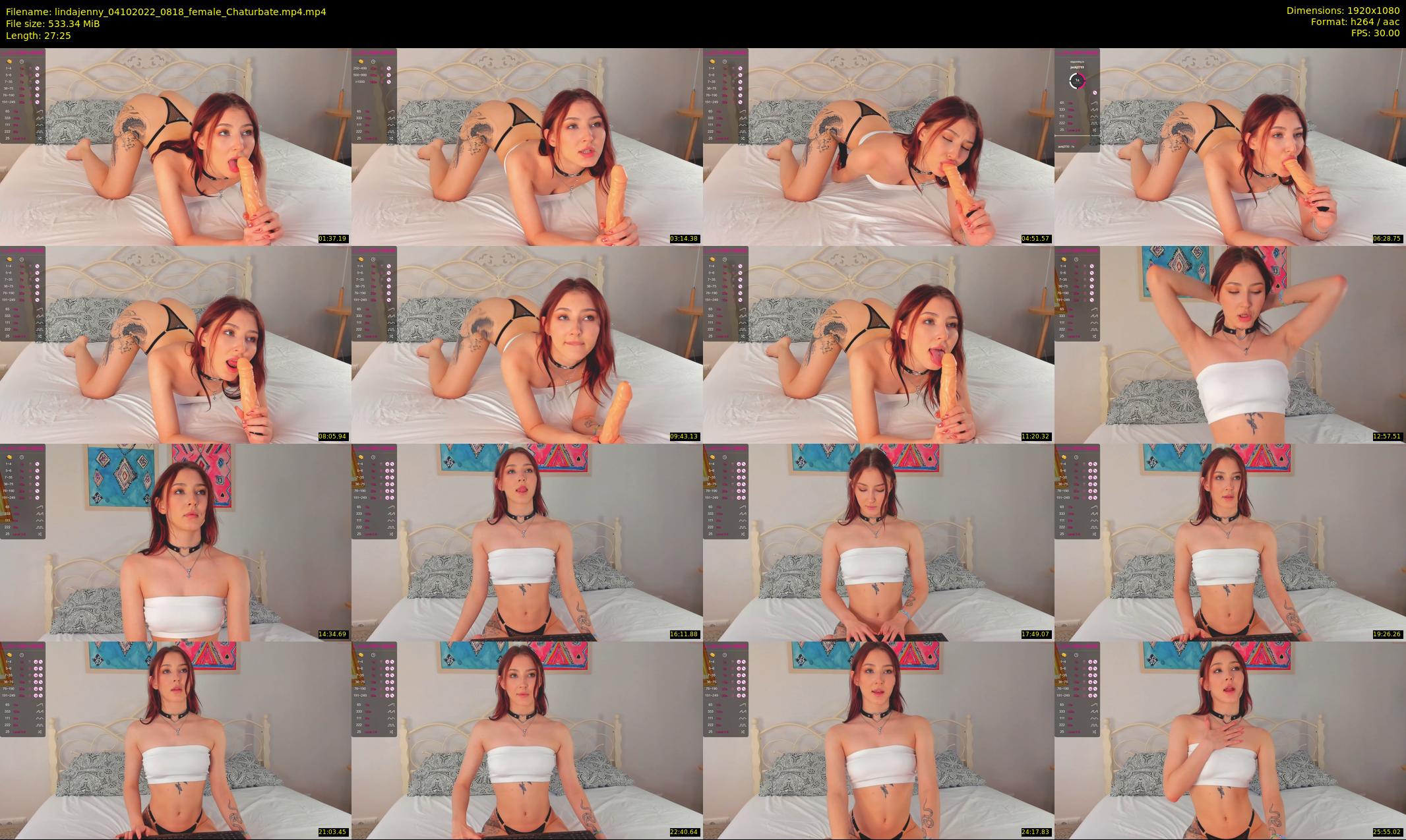 lindajenny — 28 minute Chaturbate couple cam show recording, 1080p, Oct 4, 2022