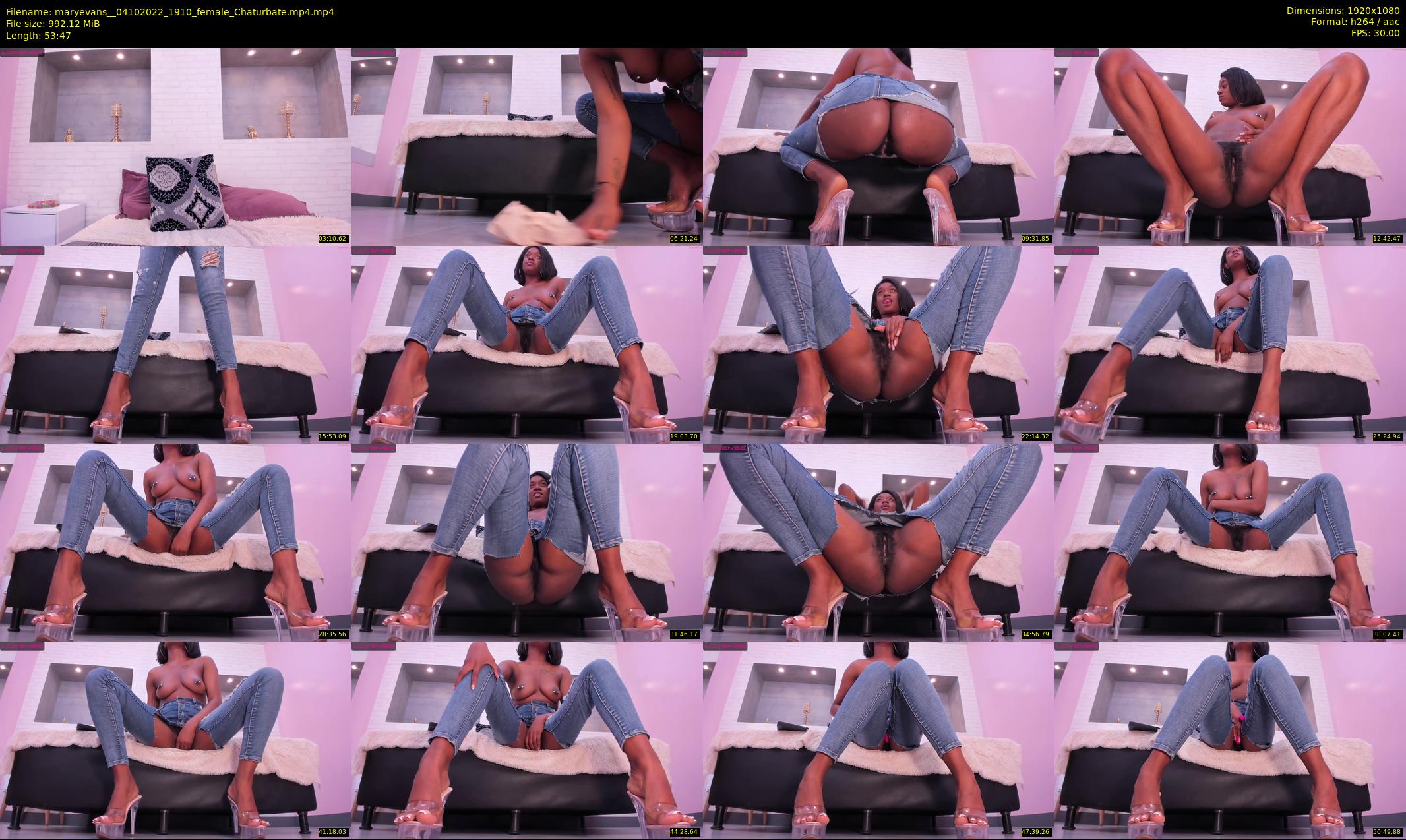 maryevans_ — 54 minute Chaturbate female cam show recording, 1080p, Oct 4, 2022