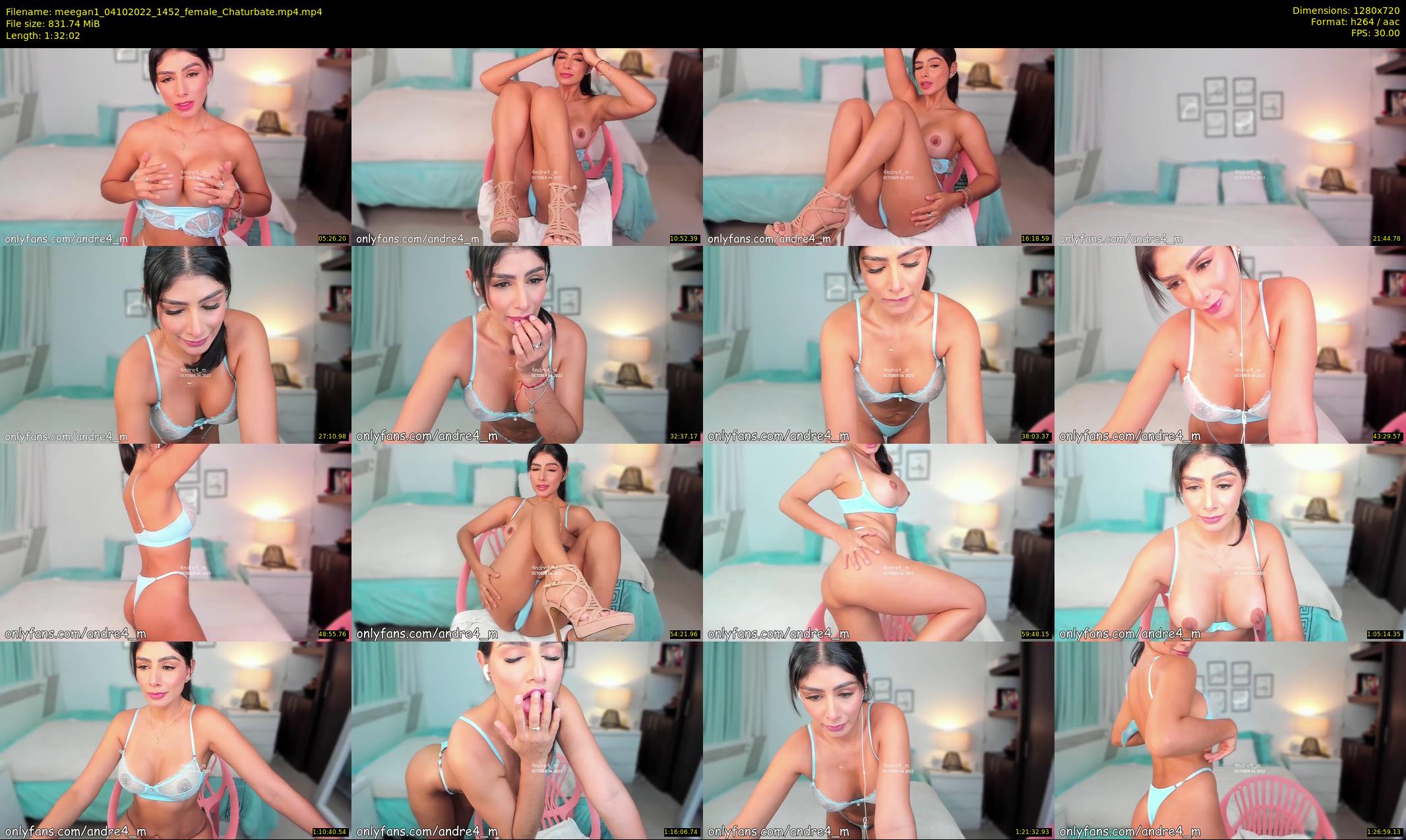 meegan1 — 93 minute Chaturbate female cam show recording, 720p, Oct 4, 2022