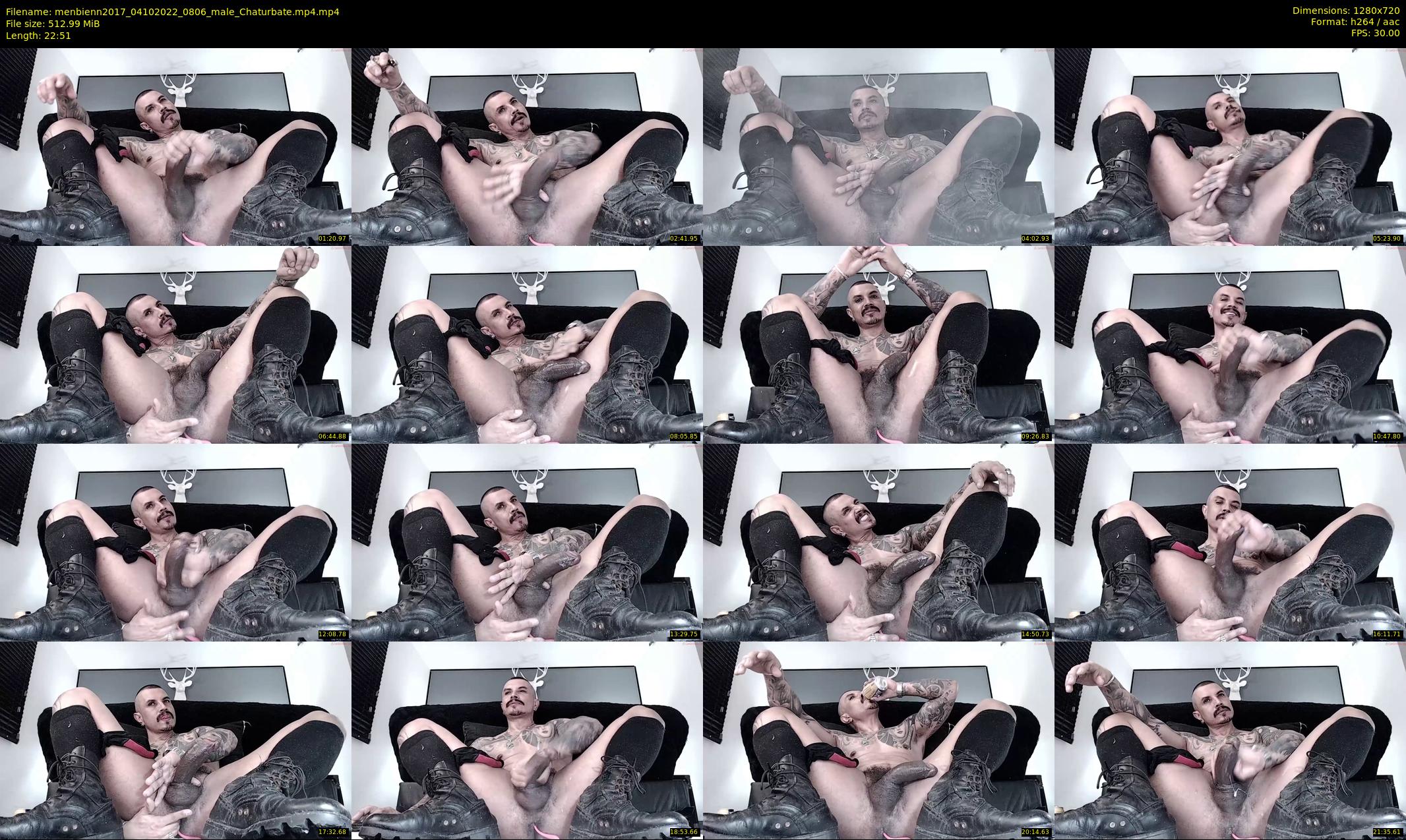 menbienn2017 — 23 minute Chaturbate male cam show recording, 720p, Oct 4, 2022
