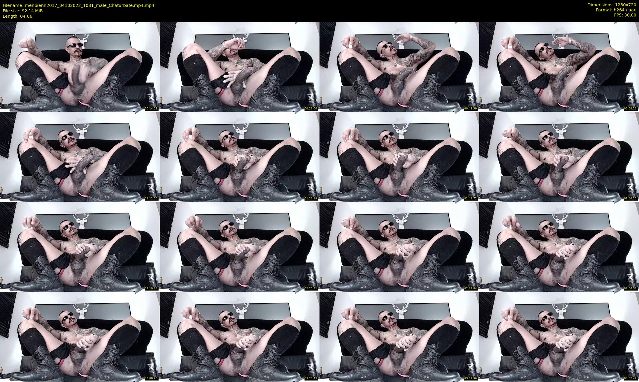menbienn2017 — 5 minute Chaturbate male cam show recording, 720p, Oct 4, 2022