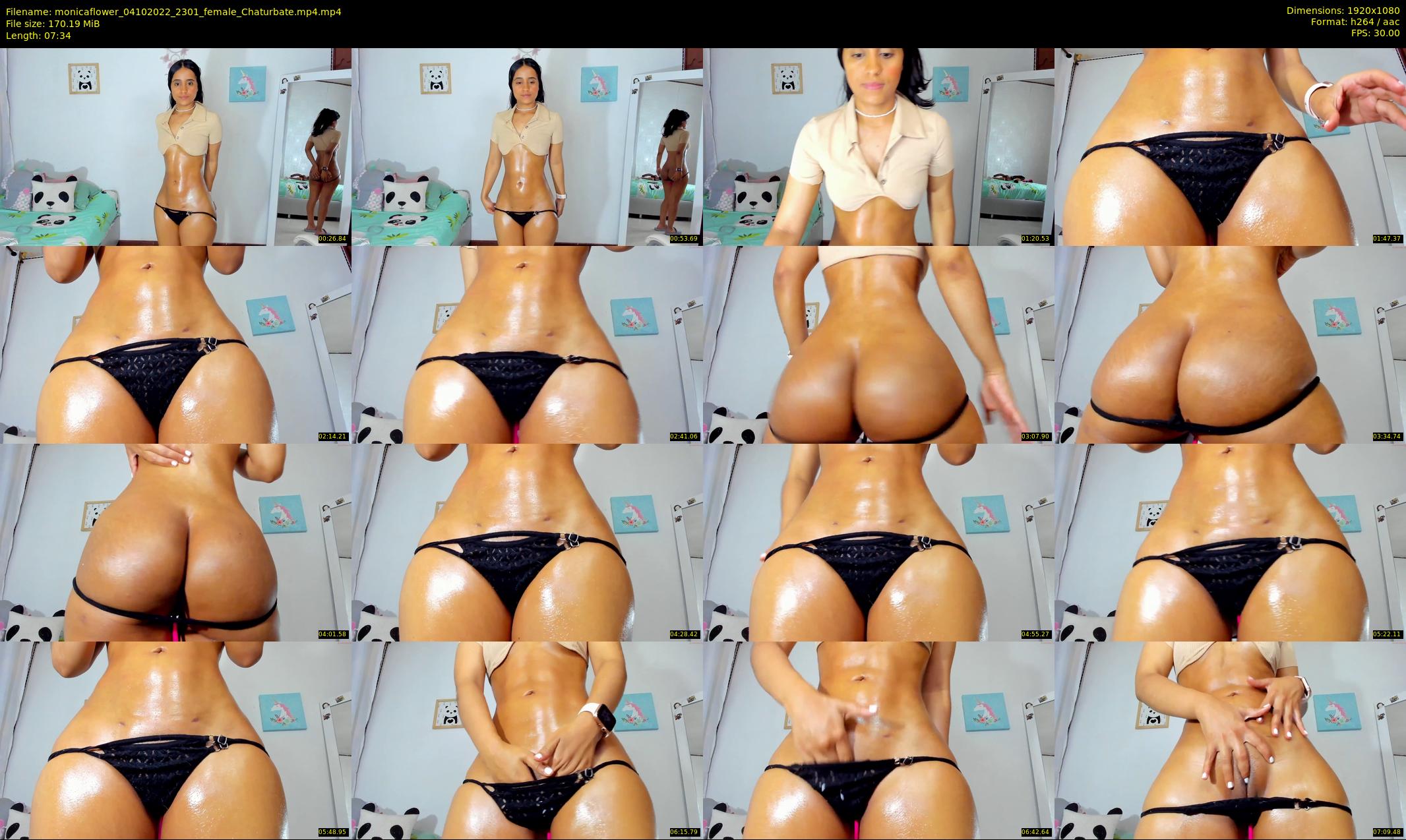 monicaflower — 8 minute Chaturbate female cam show recording, 1080p, Oct 4, 2022