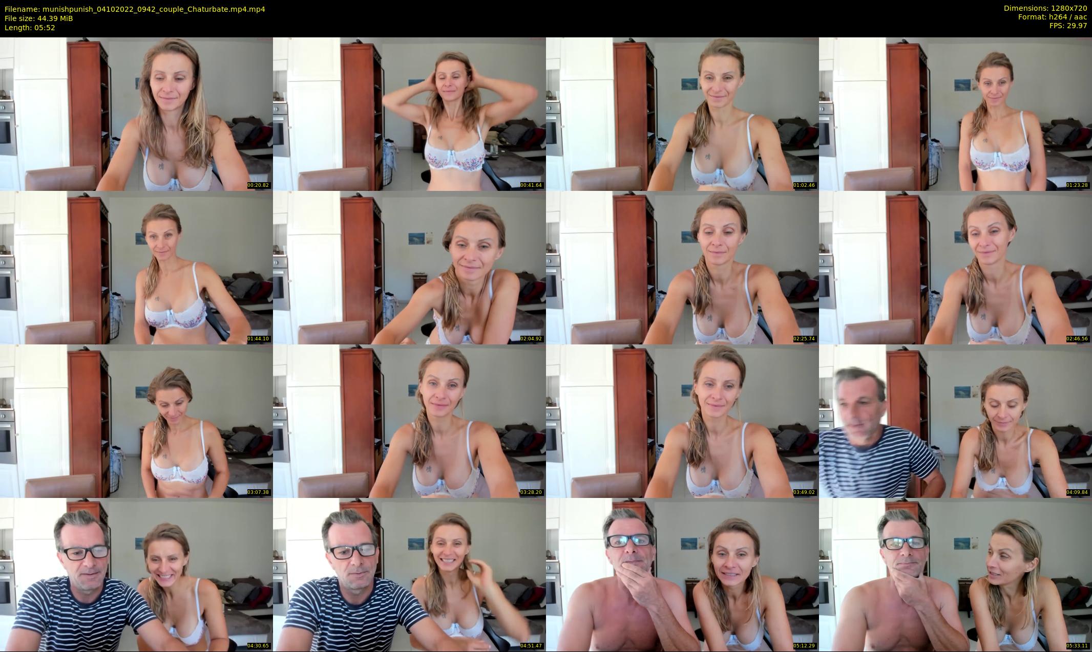 munishpunish — 6 minute Chaturbate couple cam show recording, 720p, Oct 4, 2022