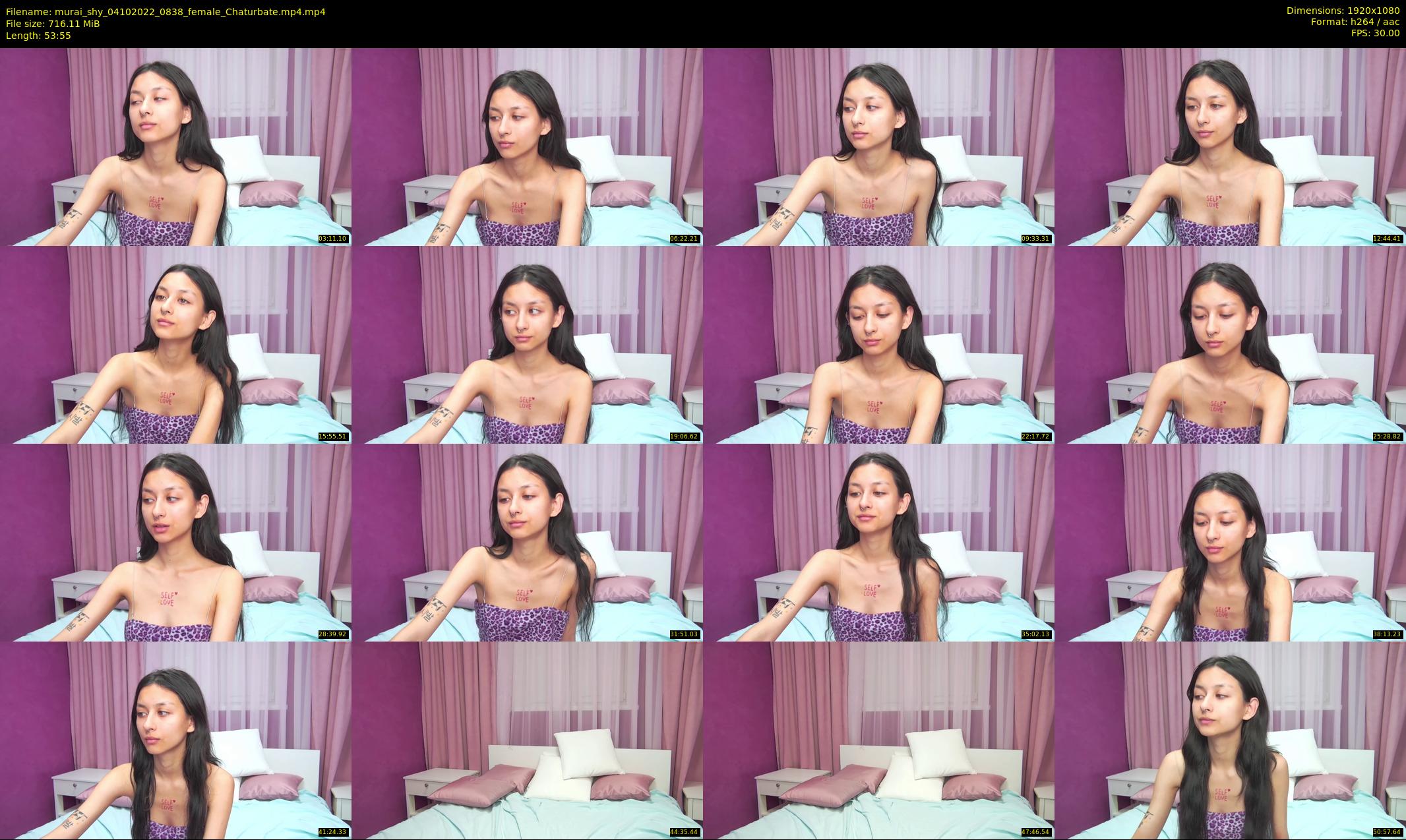 murai_shy — 54 minute Chaturbate female cam show recording, 1080p, Oct 4, 2022