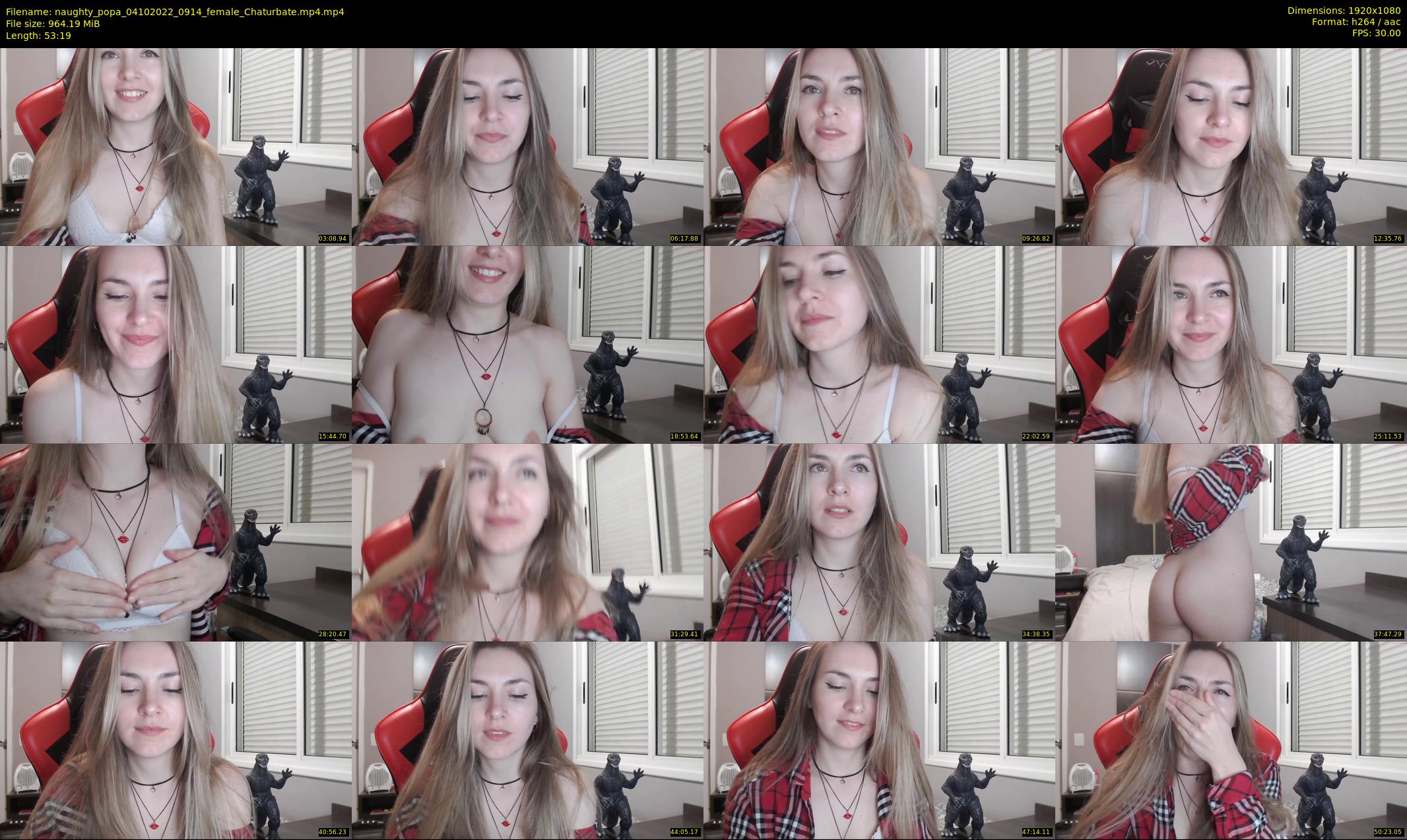 naughty_popa — 54 minute Chaturbate female cam show recording, 1080p, Oct 4, 2022