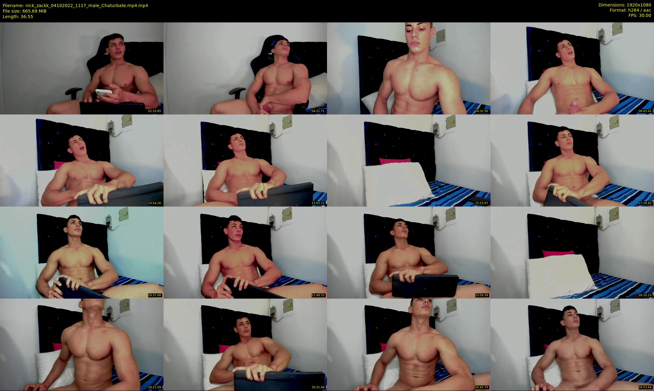 nick_zackk — 37 minute Chaturbate male cam show recording, 1080p, Oct 4, 2022