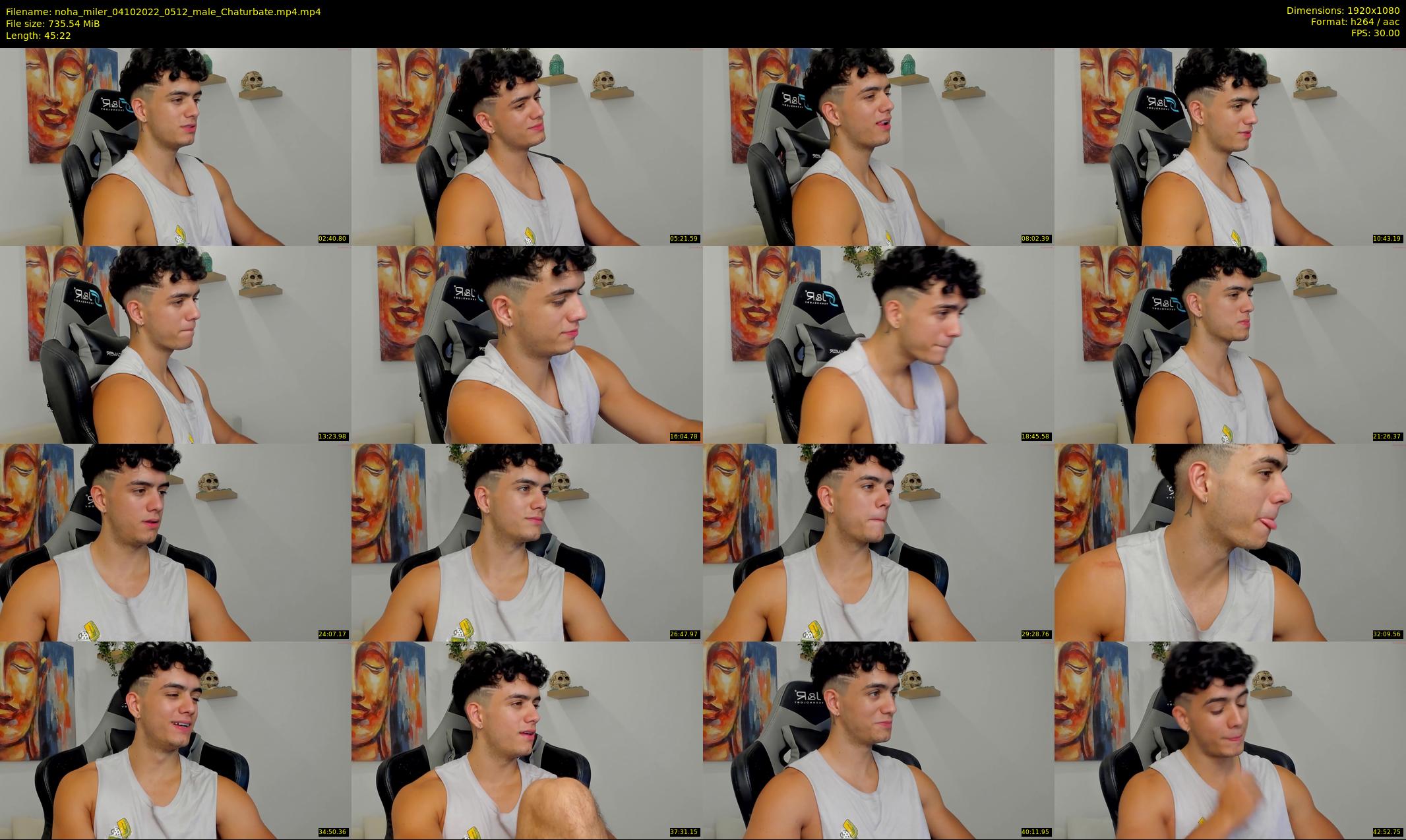 noha_miler — 46 minute Chaturbate male cam show recording, 1080p, Oct 4, 2022