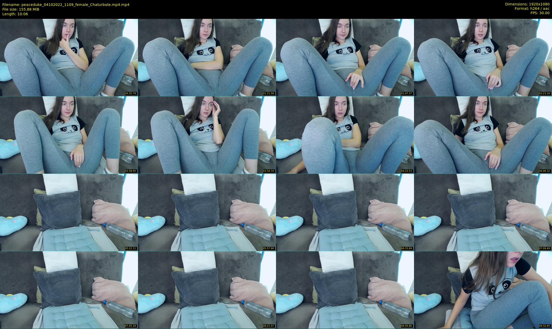 peaceduke — 11 minute Chaturbate female cam show recording, 1080p, Oct 4, 2022