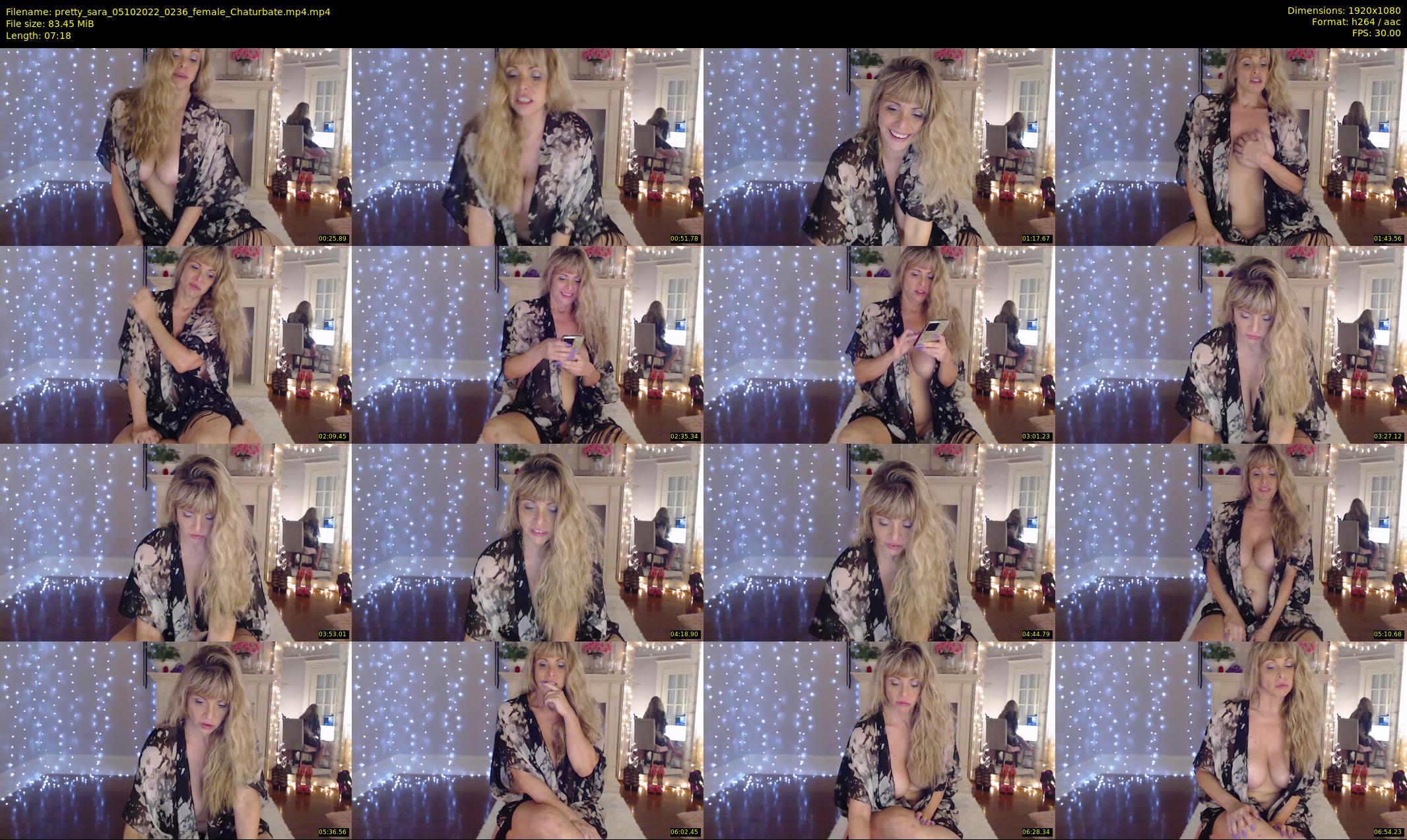 pretty_sara — 8 minute Chaturbate female cam show recording, 1080p, Oct 5, 2022