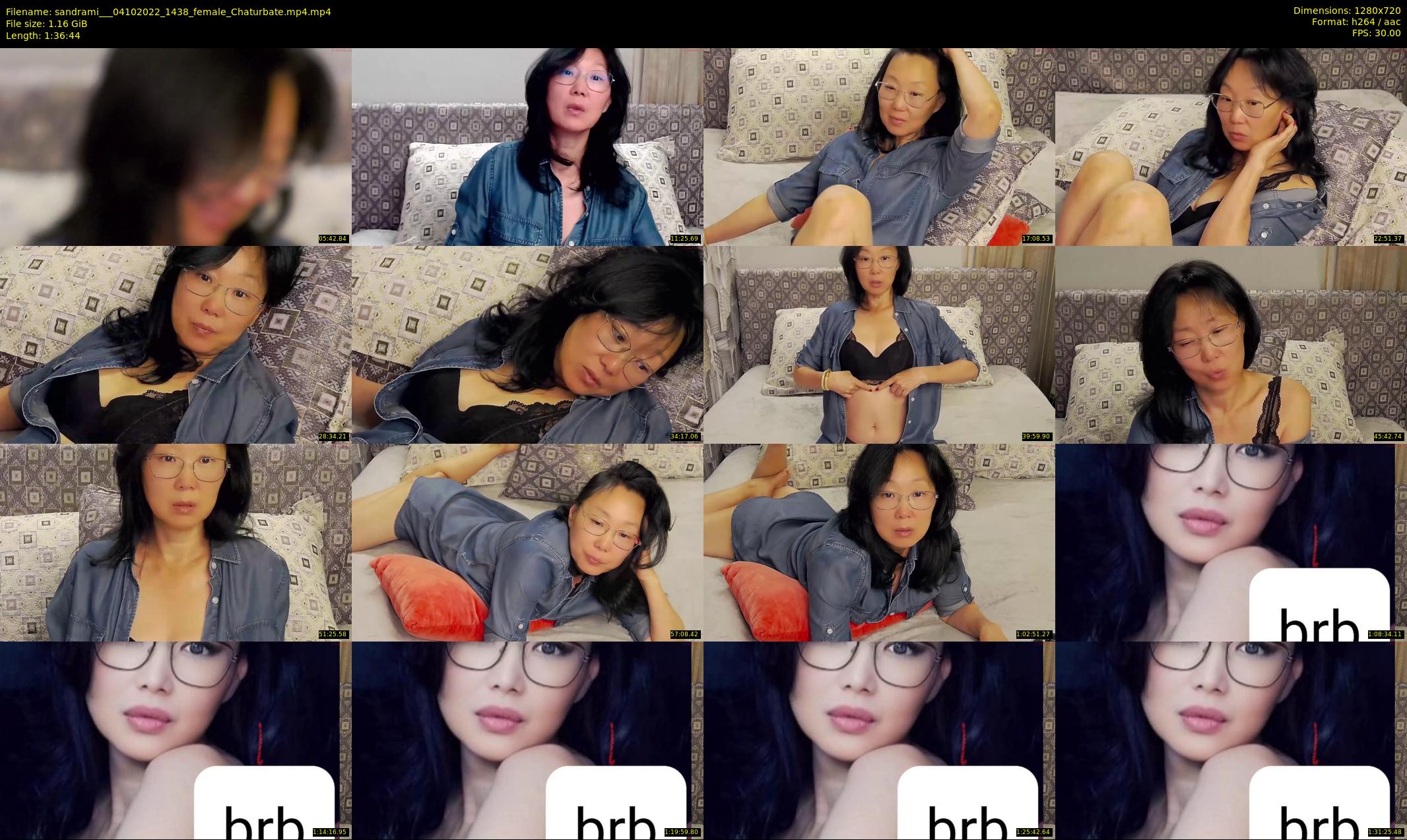 sandrami__ — 97 minute Chaturbate female cam show recording, 720p, Oct 4, 2022