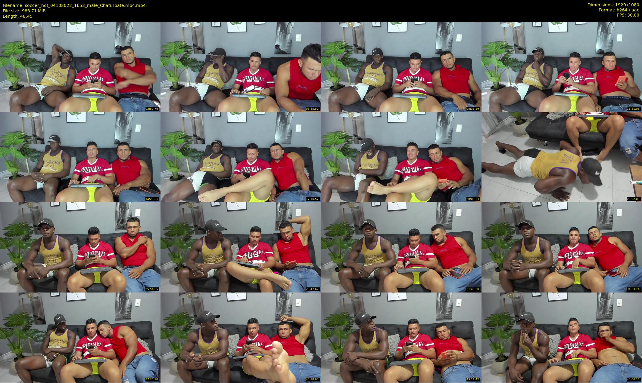 soccer_hot — 49 minute Chaturbate male cam show recording, 1080p, Oct 4, 2022