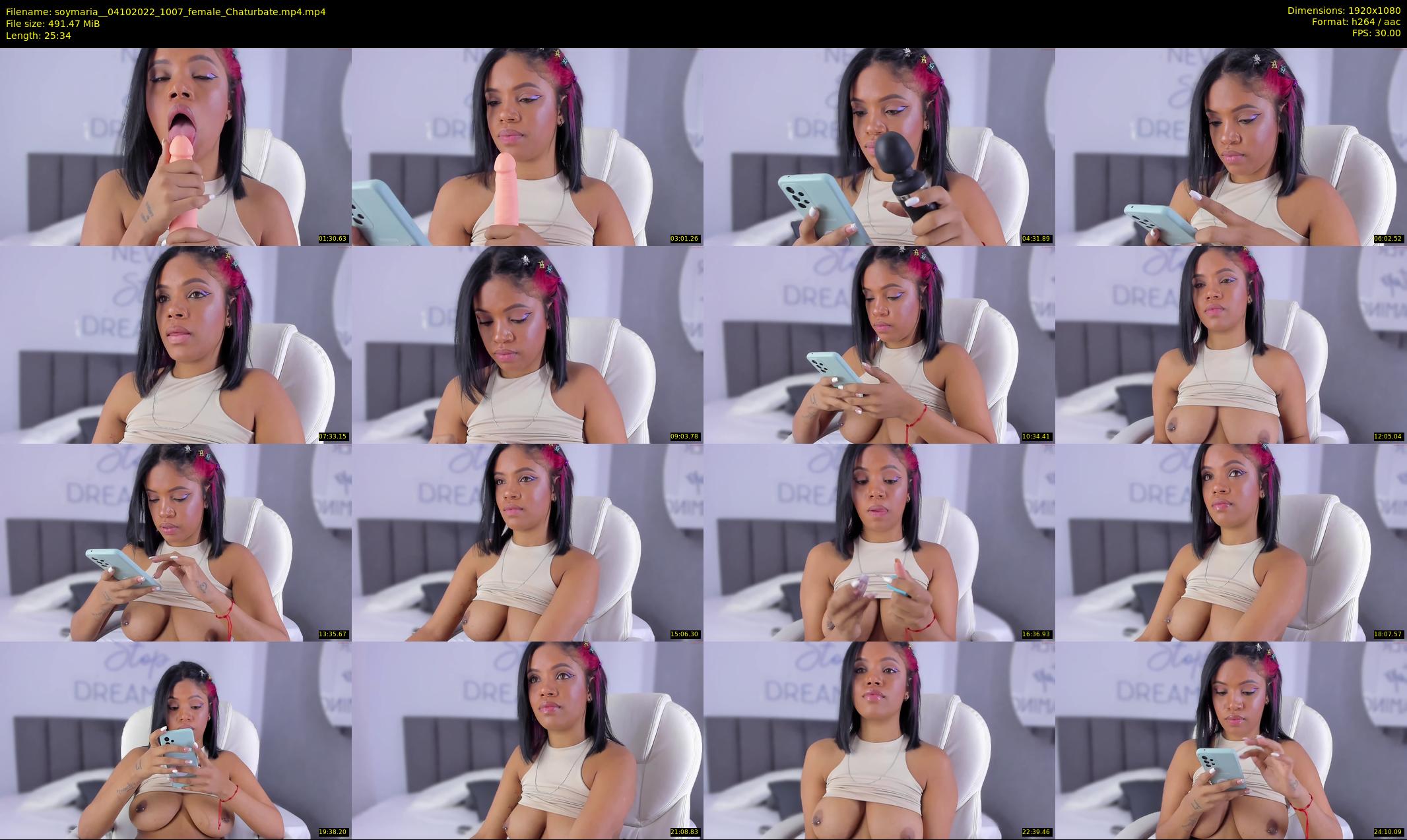 soymaria_ — 26 minute Chaturbate female cam show recording, 1080p, Oct 4, 2022