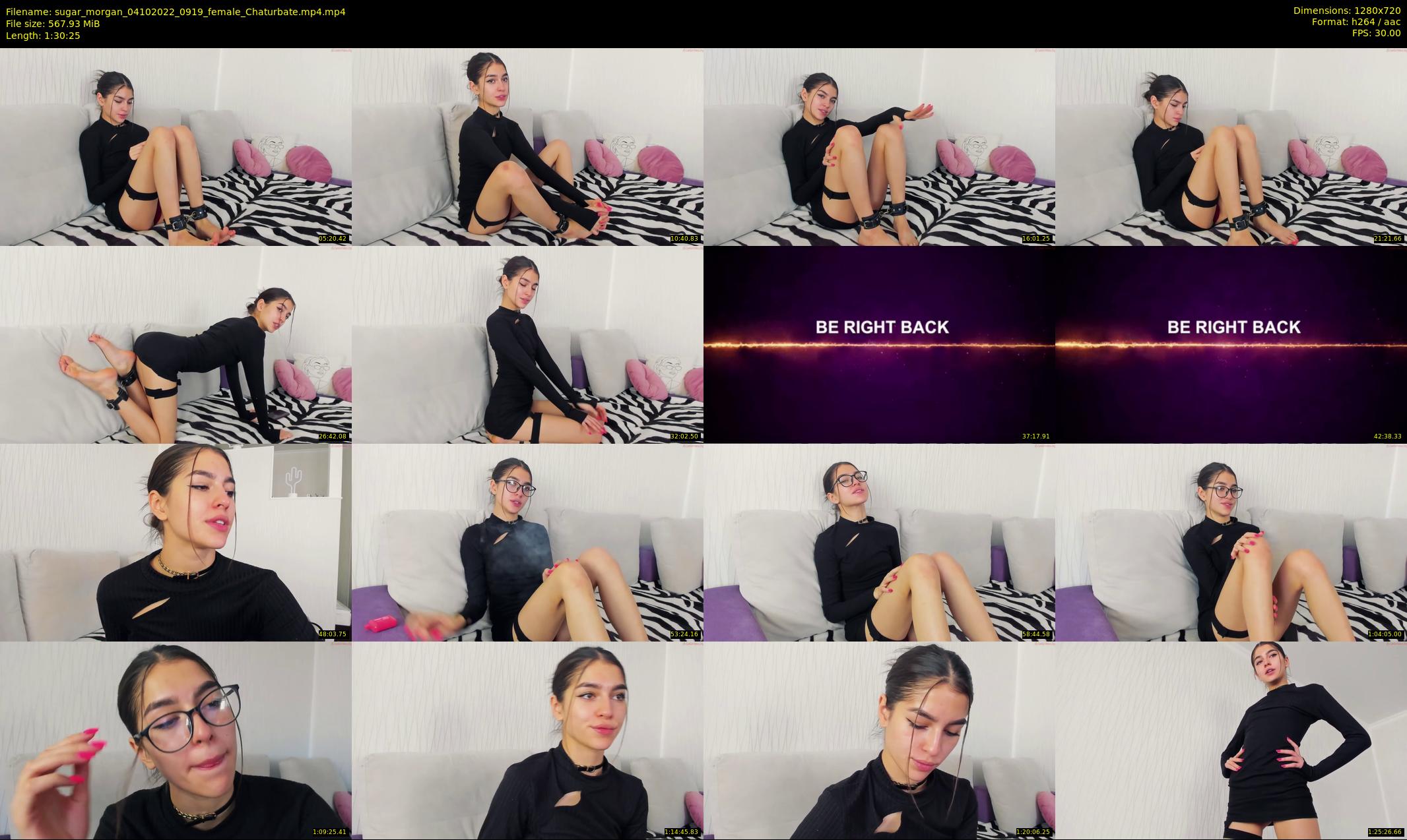 sugar_morgan — 91 minute Chaturbate female cam show recording, 720p, Oct 4, 2022