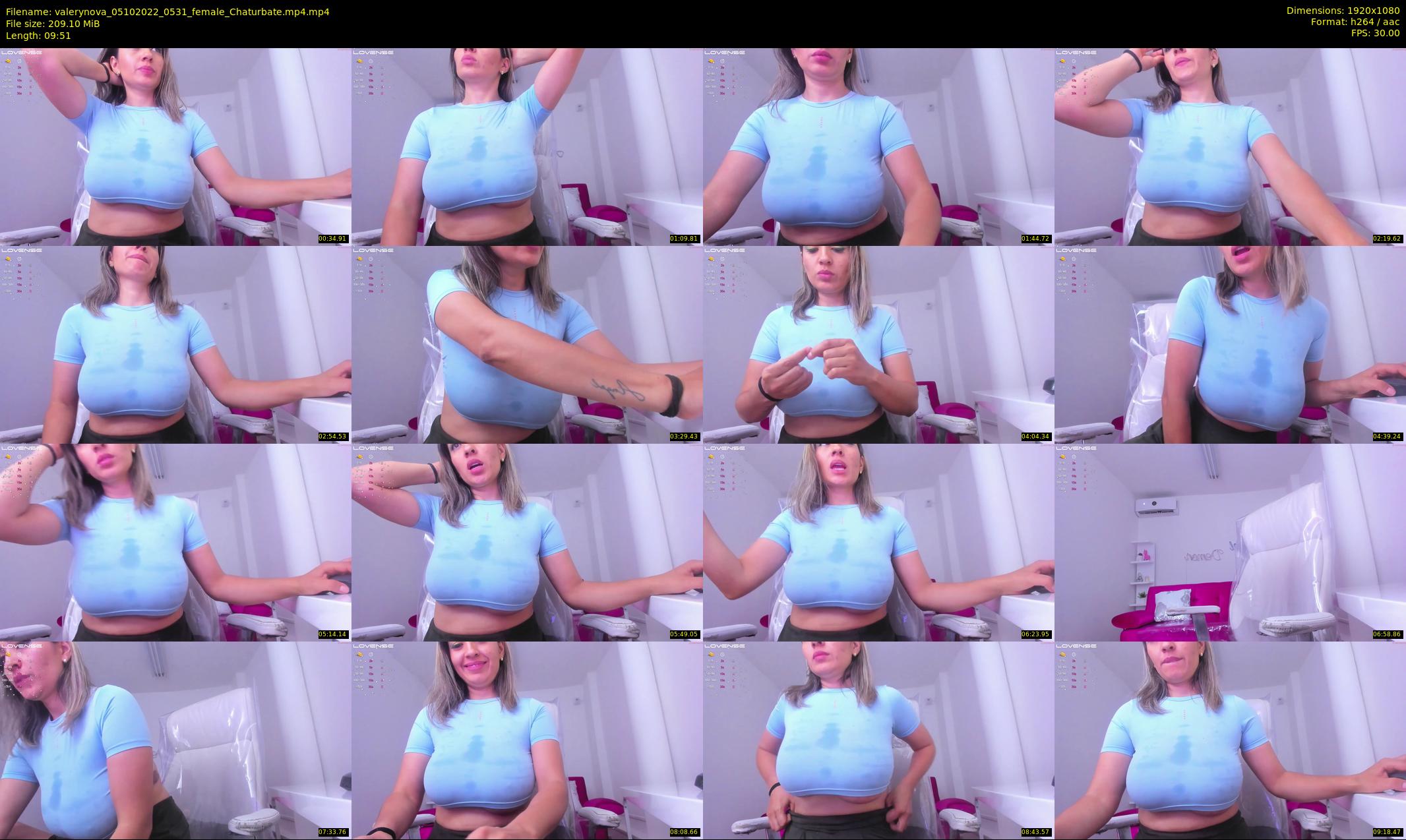 valerynova — 10 minute Chaturbate female cam show recording, 1080p, Oct 5, 2022