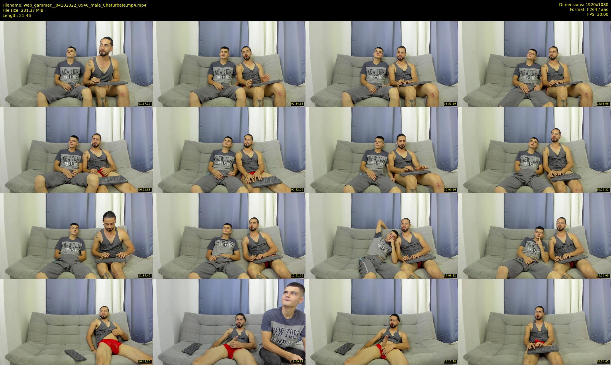 web_gammer_ — 22 minute Chaturbate male cam show recording, 1080p, Oct 4, 2022