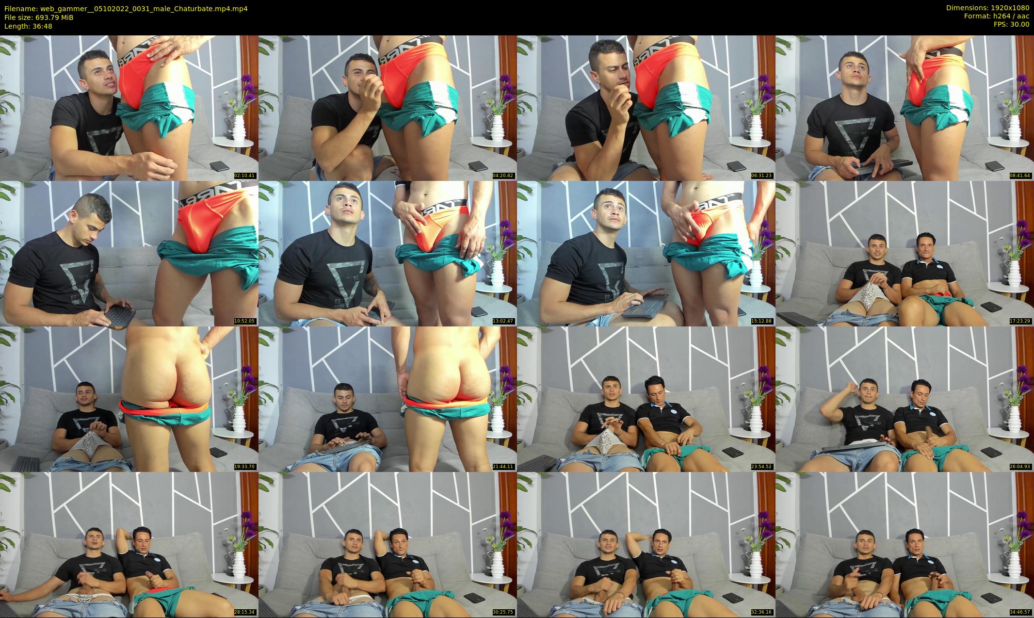 web_gammer_ — 37 minute Chaturbate male cam show recording, 1080p, Oct 5, 2022