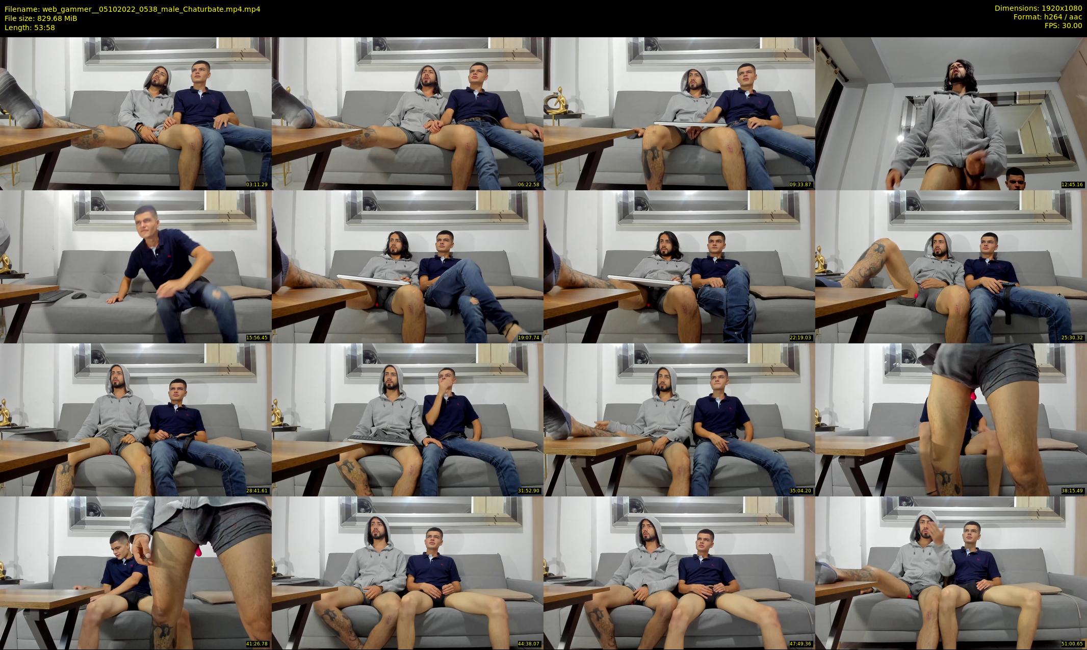 web_gammer_ — 54 minute Chaturbate male cam show recording, 1080p, Oct 5, 2022