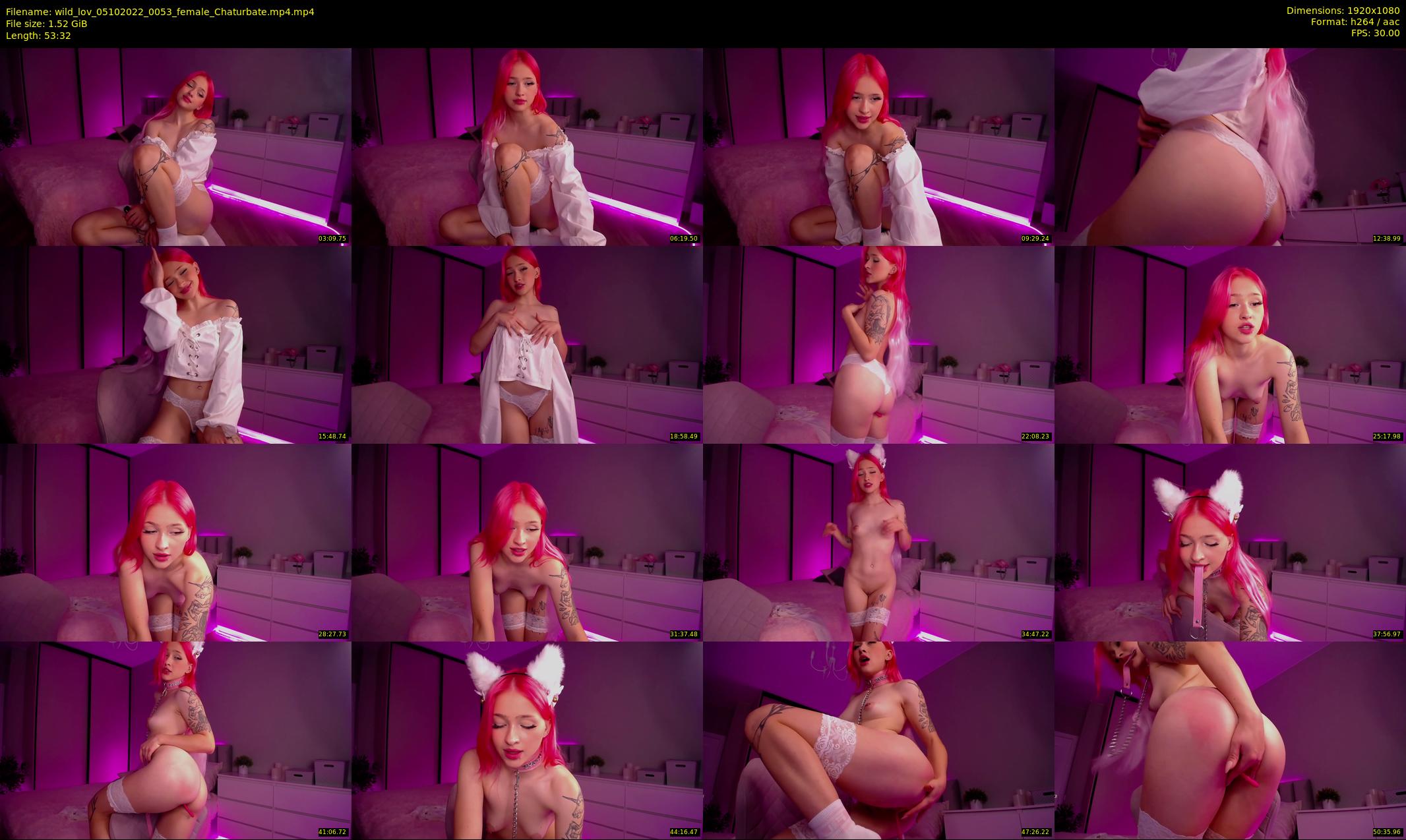 wild_lov — 54 minute Chaturbate female cam show recording, 1080p, Oct 5, 2022