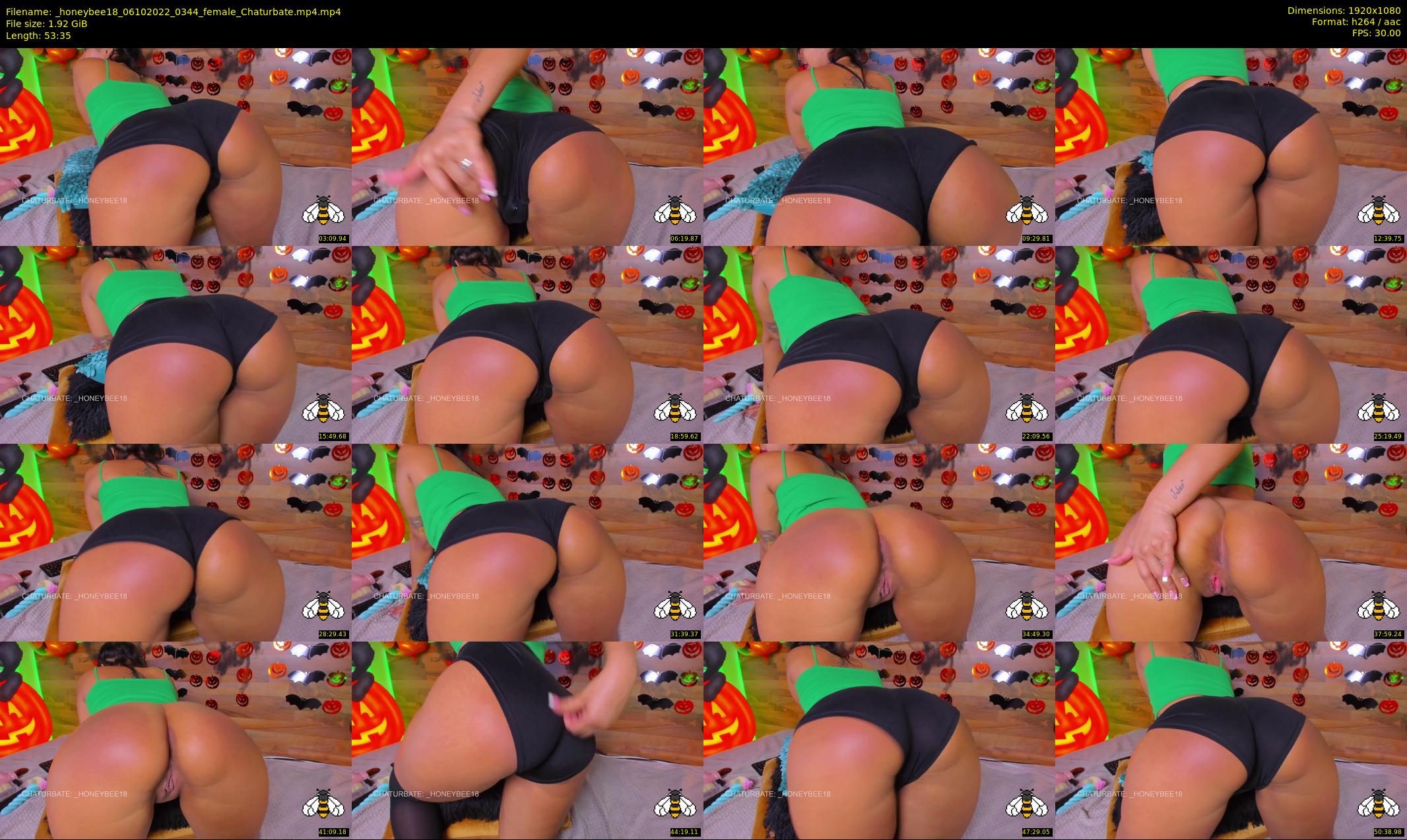 _honeybee18 — 54 minute Chaturbate female cam show recording, 1080p, Oct 6, 2022