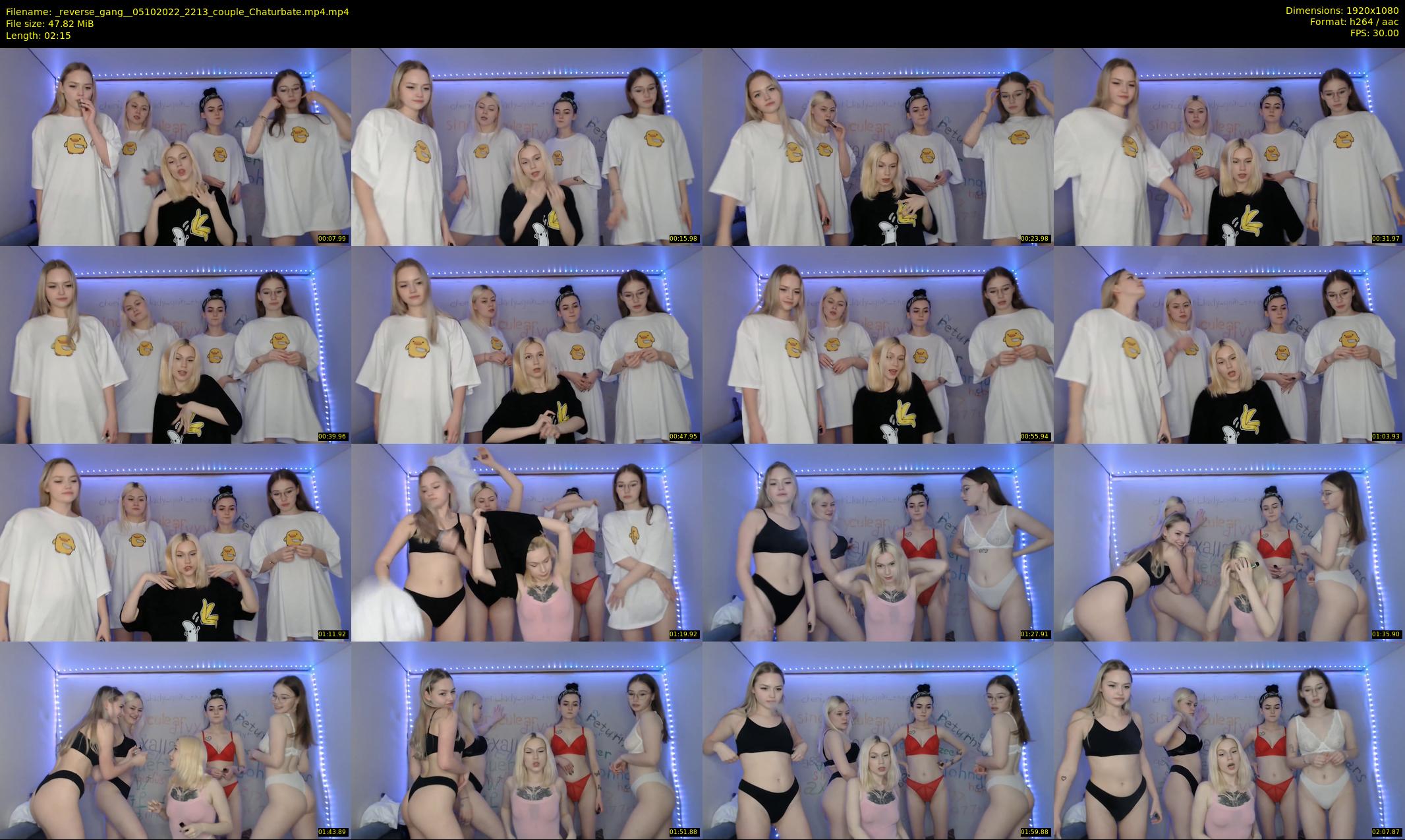 _reverse_gang_ — 3 minute Chaturbate couple cam show recording, 1080p, Oct 5, 2022