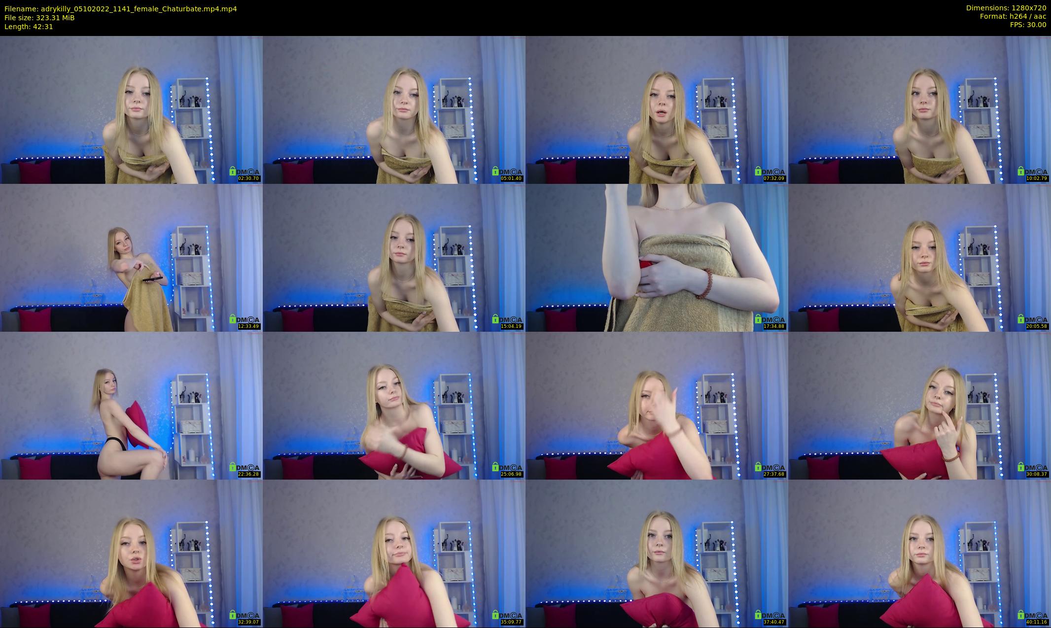 adrykilly — 43 minute Chaturbate female cam show recording, 720p, Oct 5, 2022