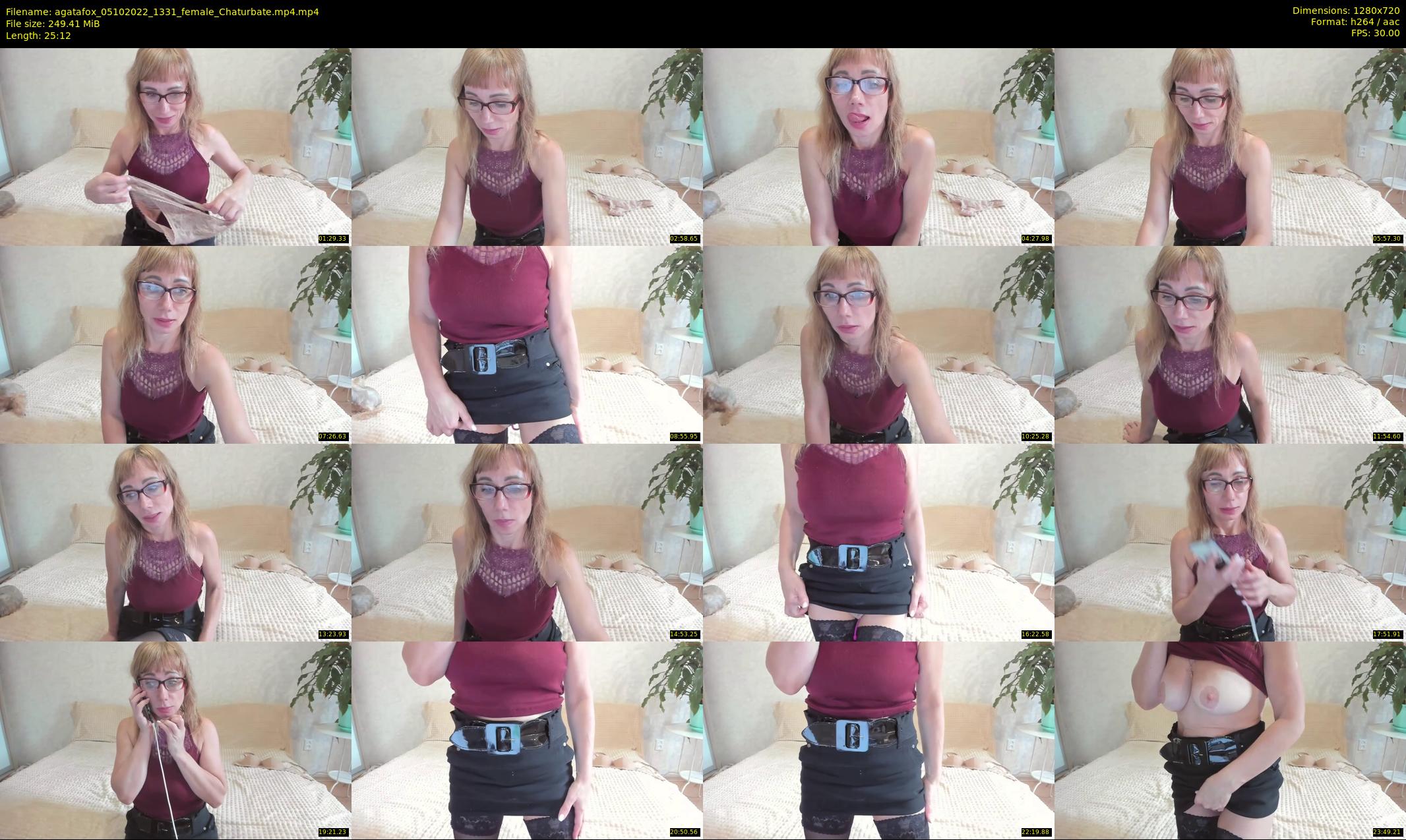 agatafox — 26 minute Chaturbate female cam show recording, 720p, Oct 5, 2022