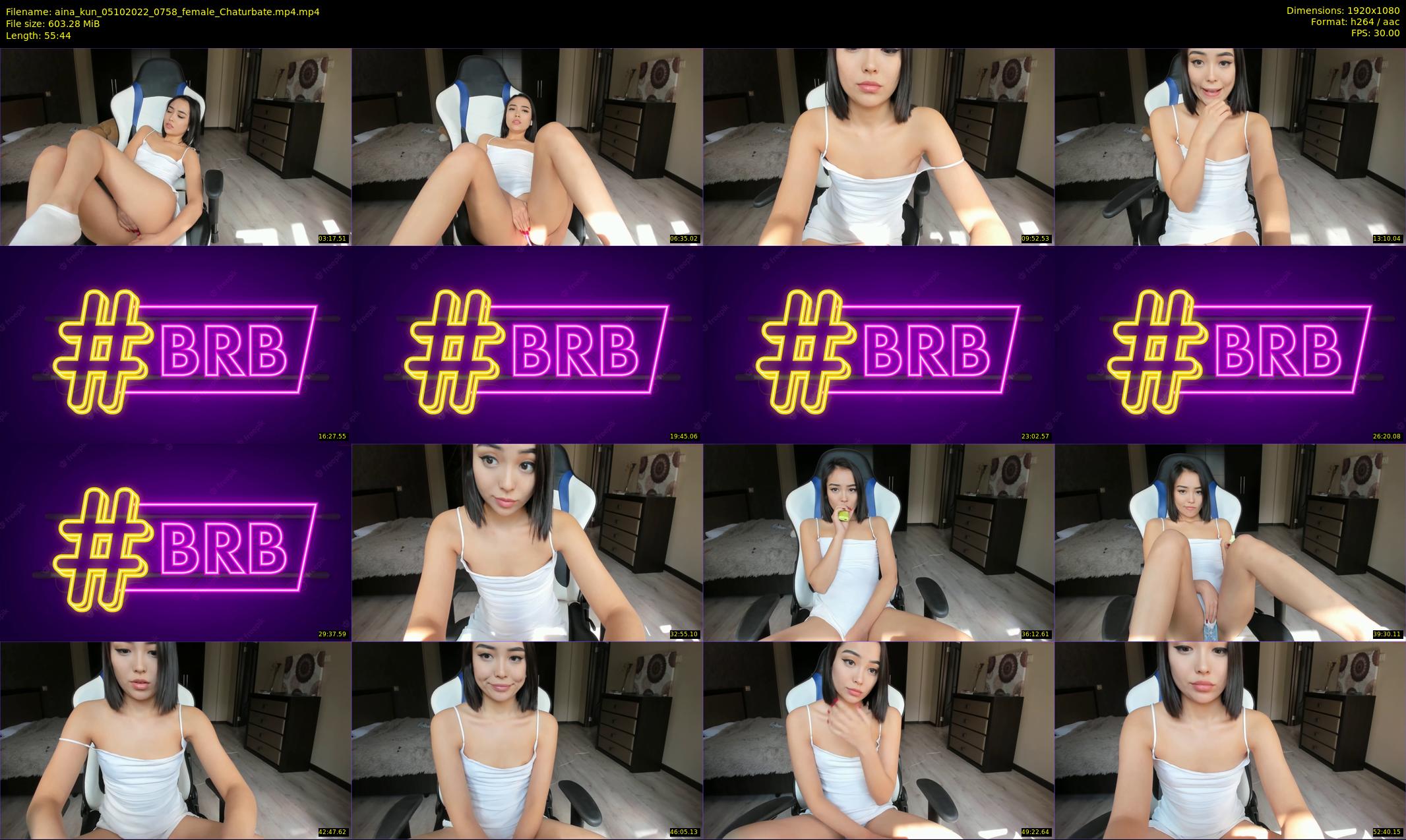 aina_kun — 56 minute Chaturbate female cam show recording, 1080p, Oct 5, 2022