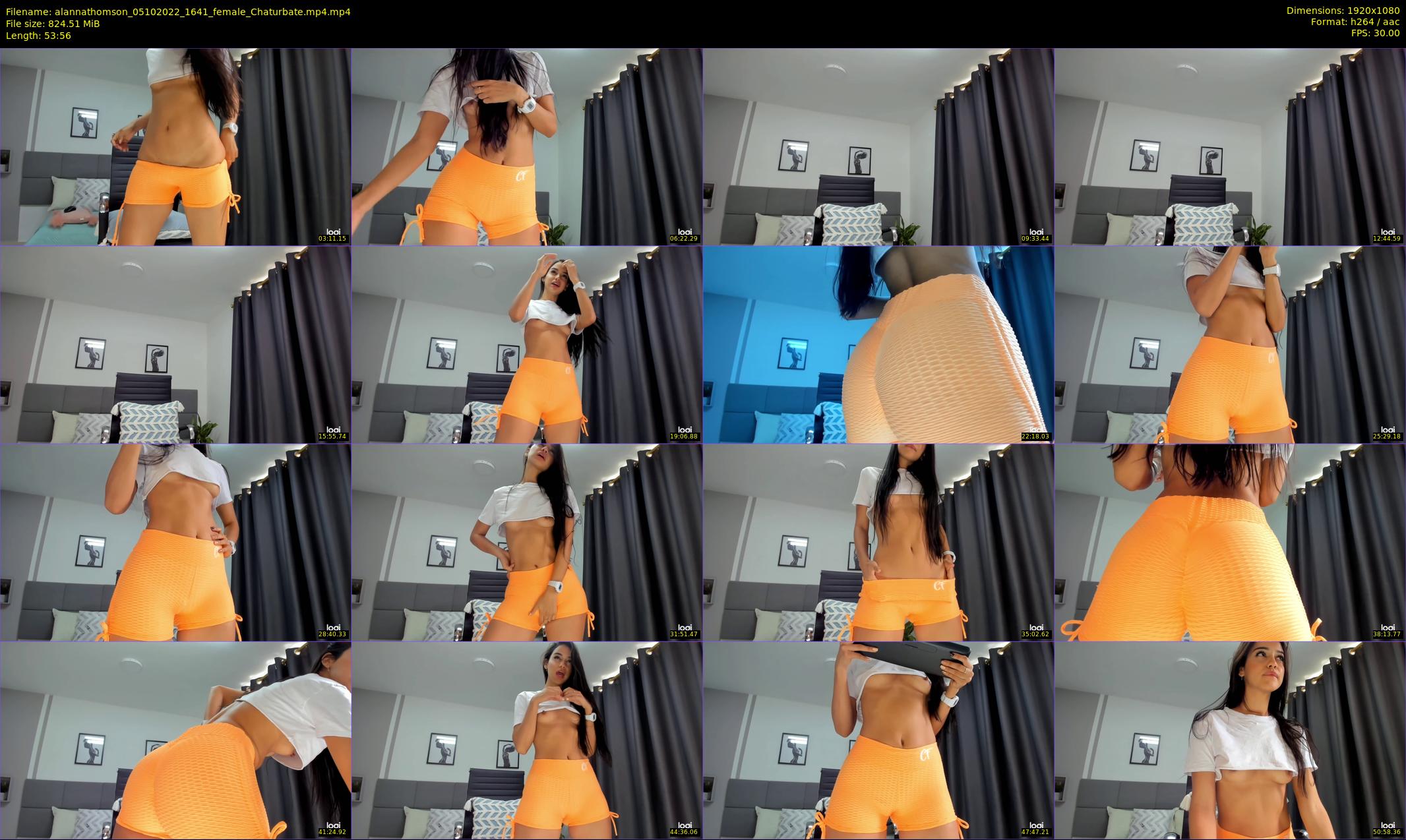 alannathomson — 54 minute Chaturbate female cam show recording, 1080p, Oct 5, 2022