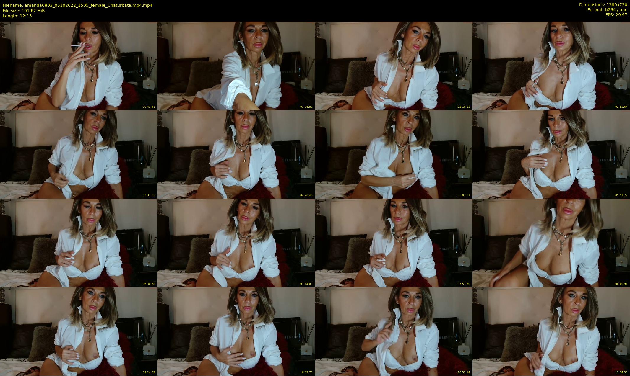 amanda0803 — 13 minute Chaturbate female cam show recording, 720p, Oct 5, 2022