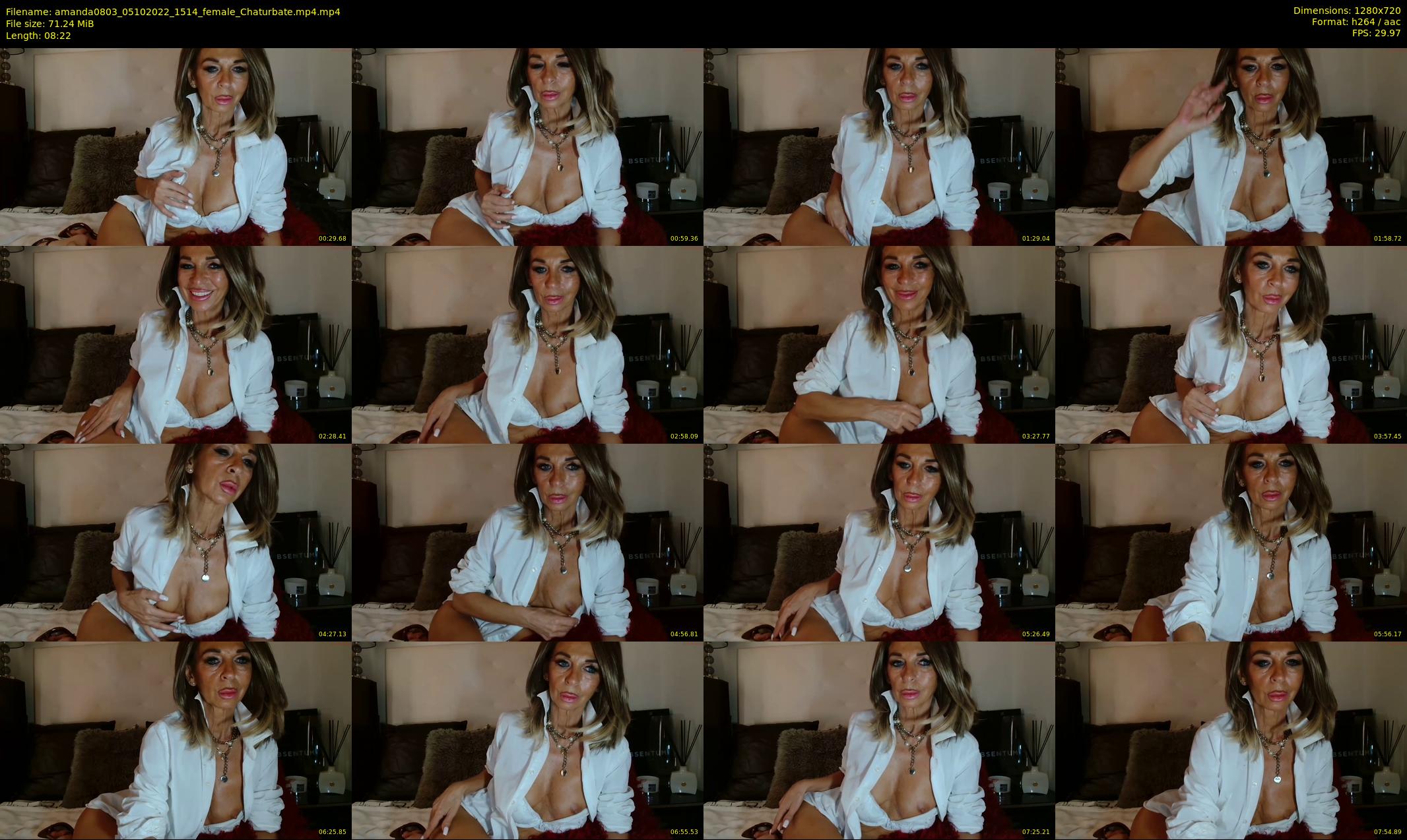 amanda0803 — 9 minute Chaturbate female cam show recording, 720p, Oct 5, 2022
