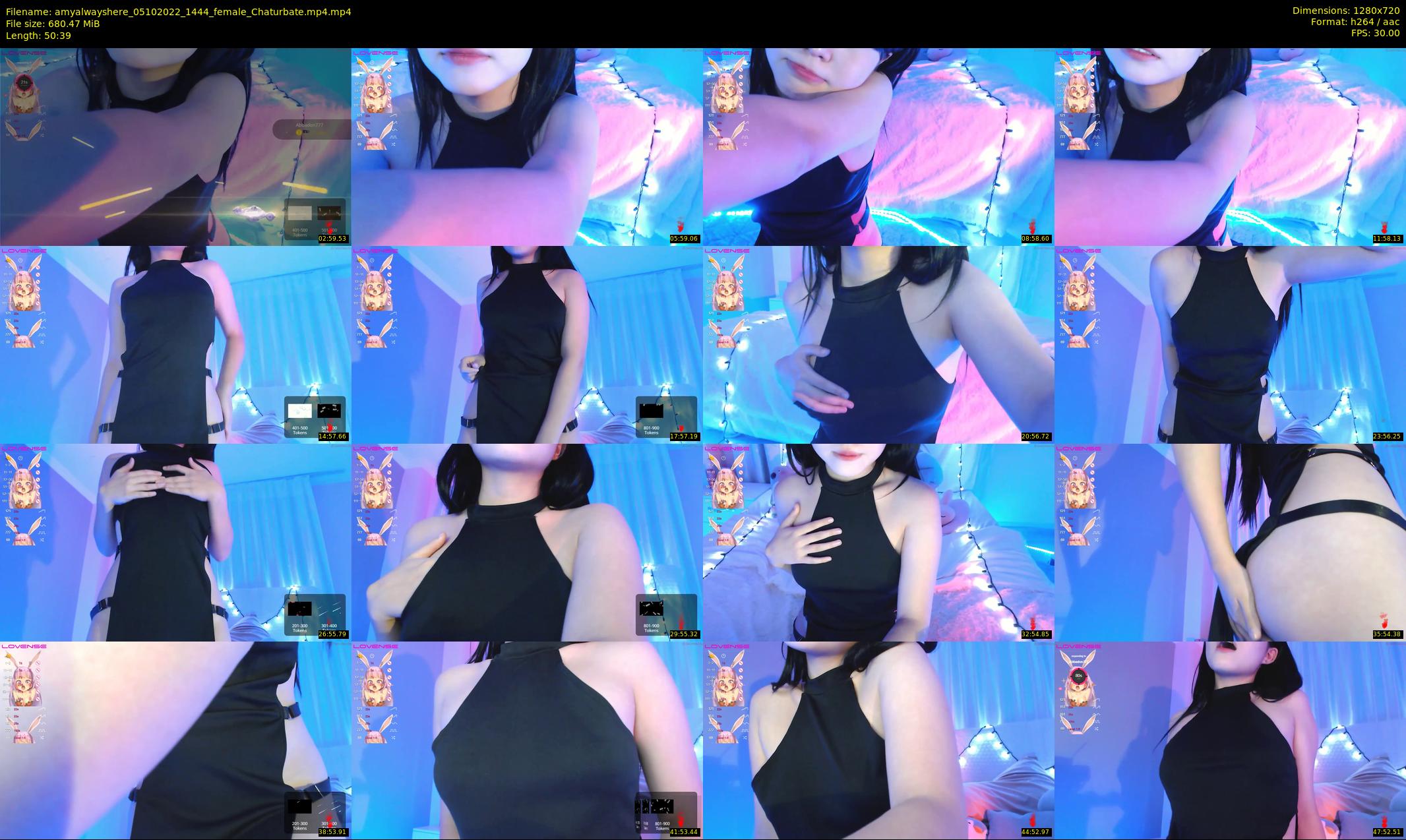 amyalwayshere — 51 minute Chaturbate female cam show recording, 720p, Oct 5, 2022