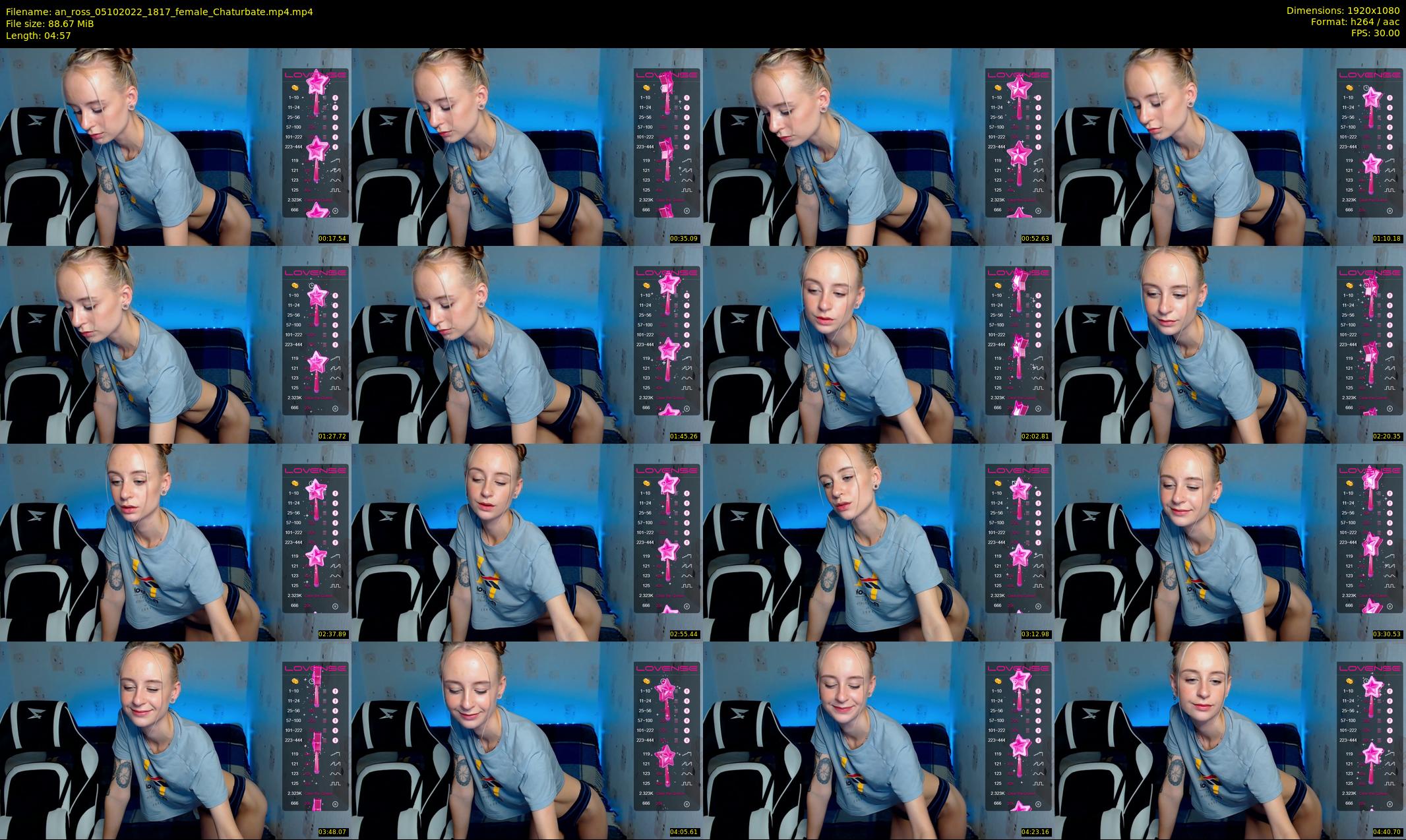 an_ross — 5 minute Chaturbate female cam show recording, 1080p, Oct 5, 2022