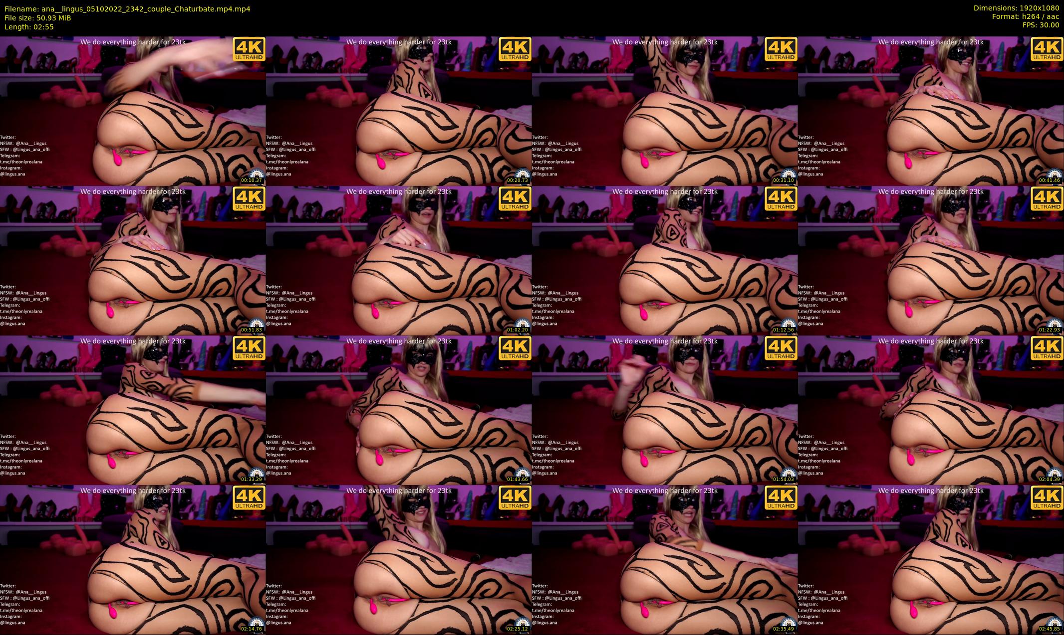 ana__lingus — 3 minute Chaturbate couple cam show recording, 1080p, Oct 5, 2022