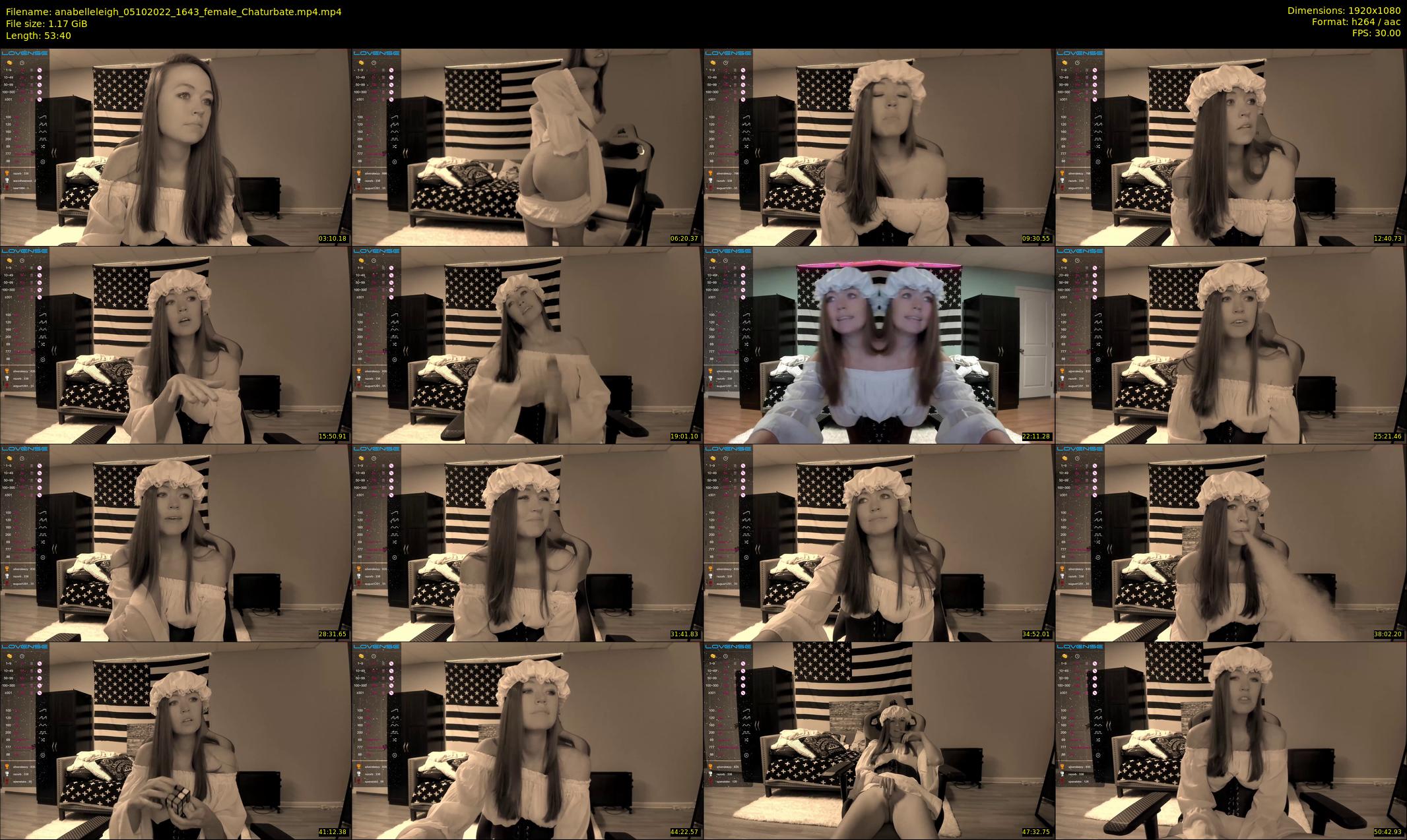 anabelleleigh — 54 minute Chaturbate female cam show recording, 1080p, Oct 5, 2022