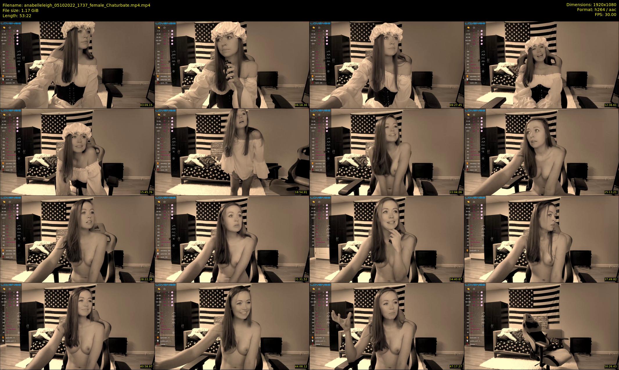 anabelleleigh — 54 minute Chaturbate female cam show recording, 1080p, Oct 5, 2022