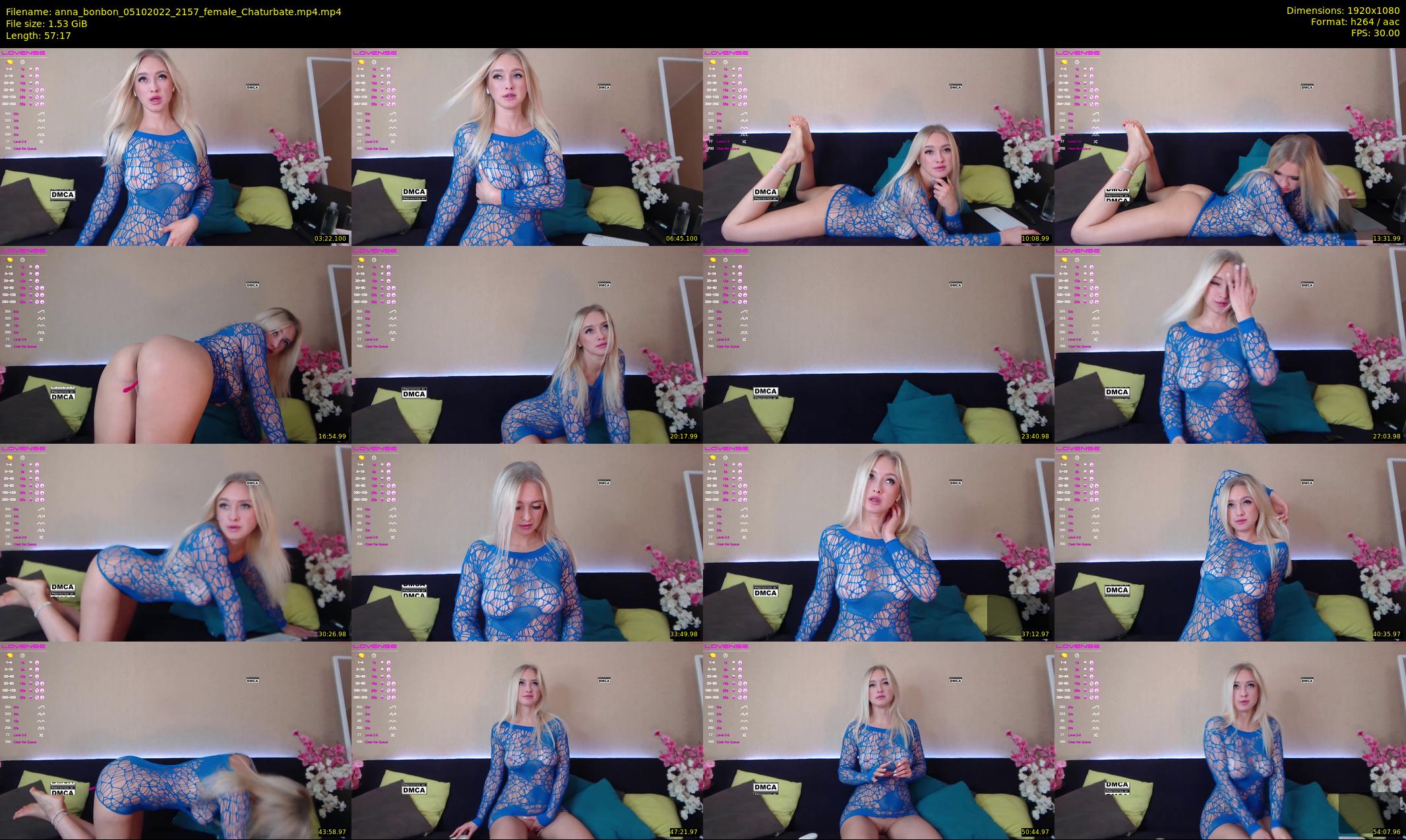 anna_bonbon — 58 minute Chaturbate female cam show recording, 1080p, Oct 5, 2022