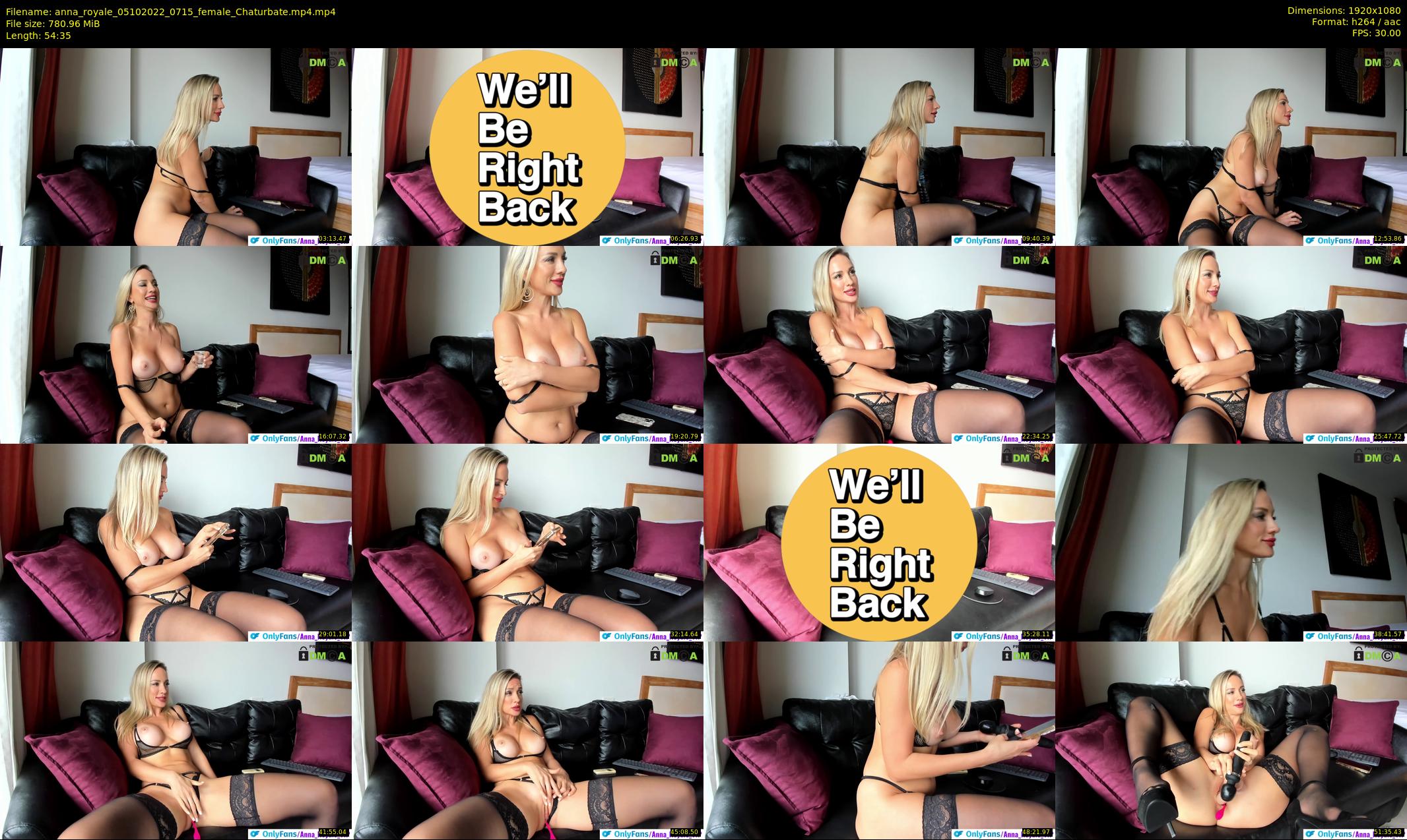 anna_royale — 55 minute Chaturbate female cam show recording, 1080p, Oct 5, 2022