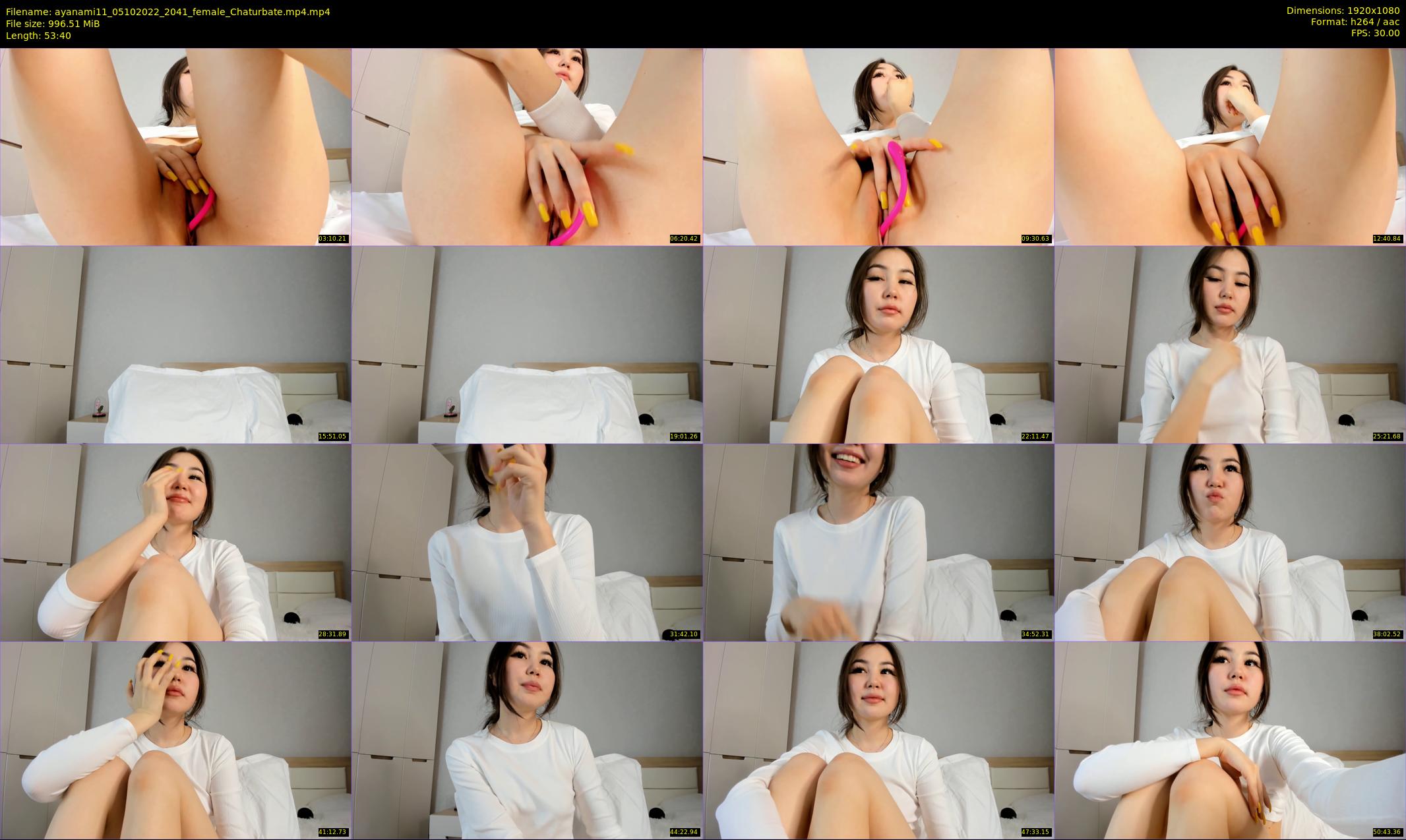 ayanami11 — 54 minute Chaturbate female cam show recording, 1080p, Oct 5, 2022