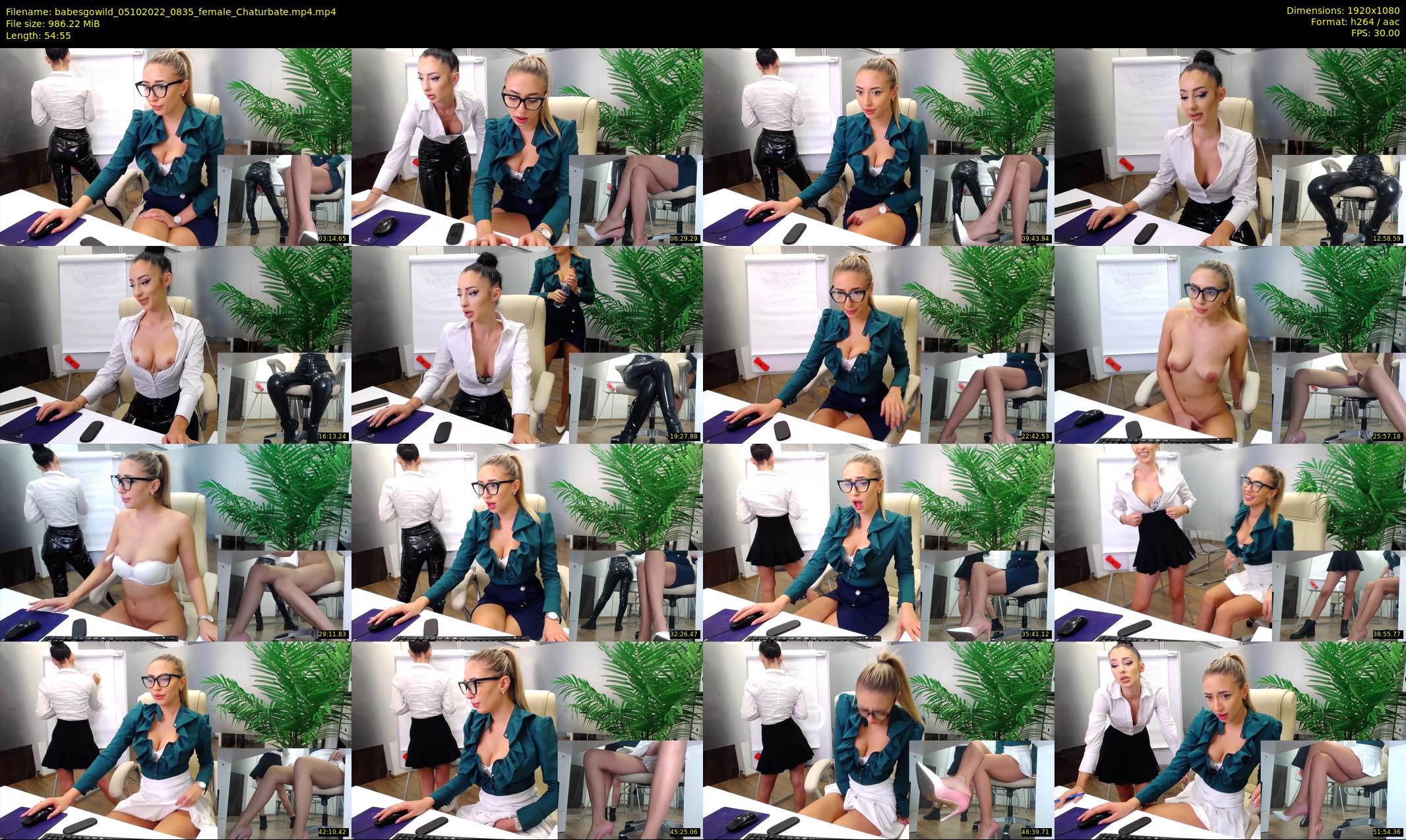 babesgowild — 55 minute Chaturbate couple cam show recording, 1080p, Oct 5, 2022