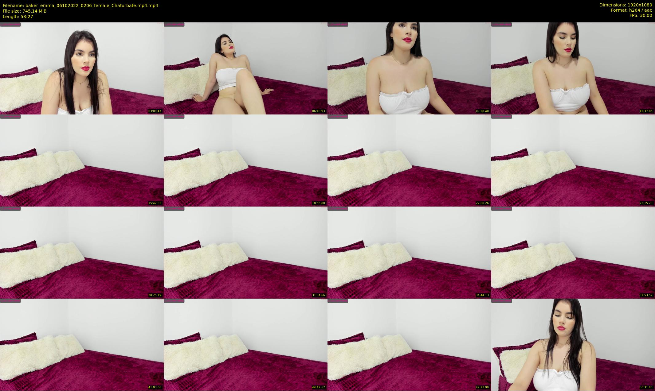 baker_emma — 54 minute Chaturbate female cam show recording, 1080p, Oct 6, 2022
