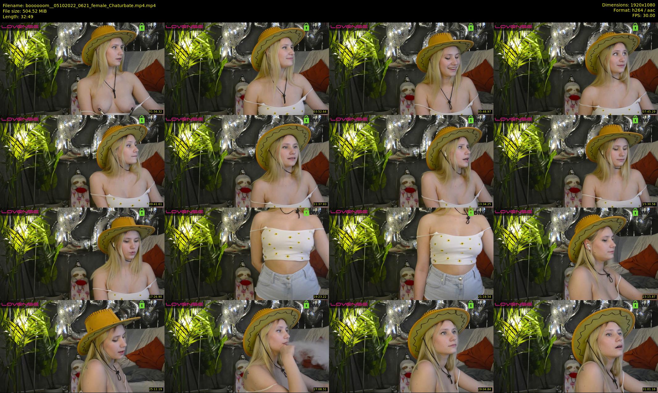 boooooom_ — 33 minute Chaturbate female cam show recording, 1080p, Oct 5, 2022