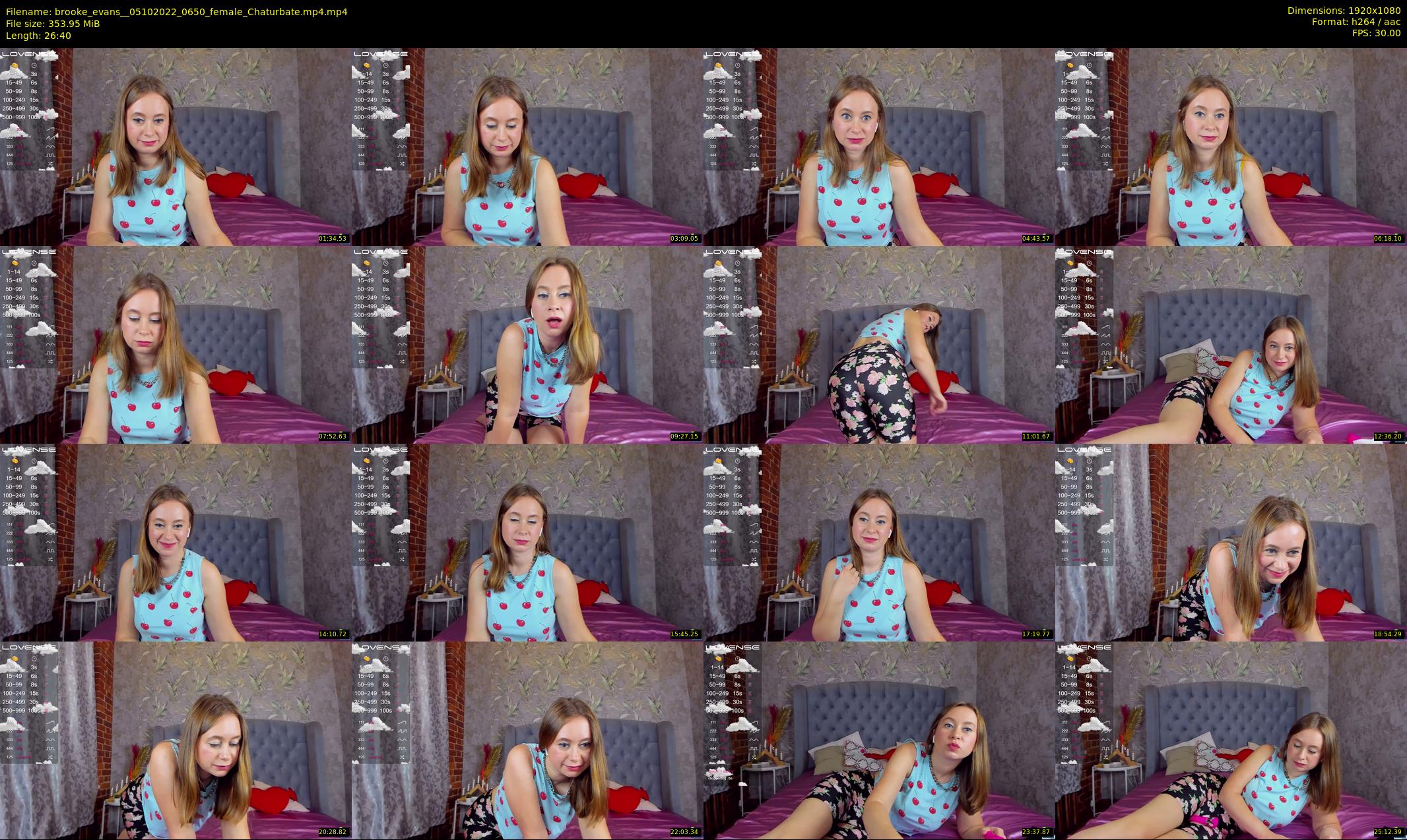brooke_evans_ — 27 minute Chaturbate female cam show recording, 1080p, Oct 5, 2022