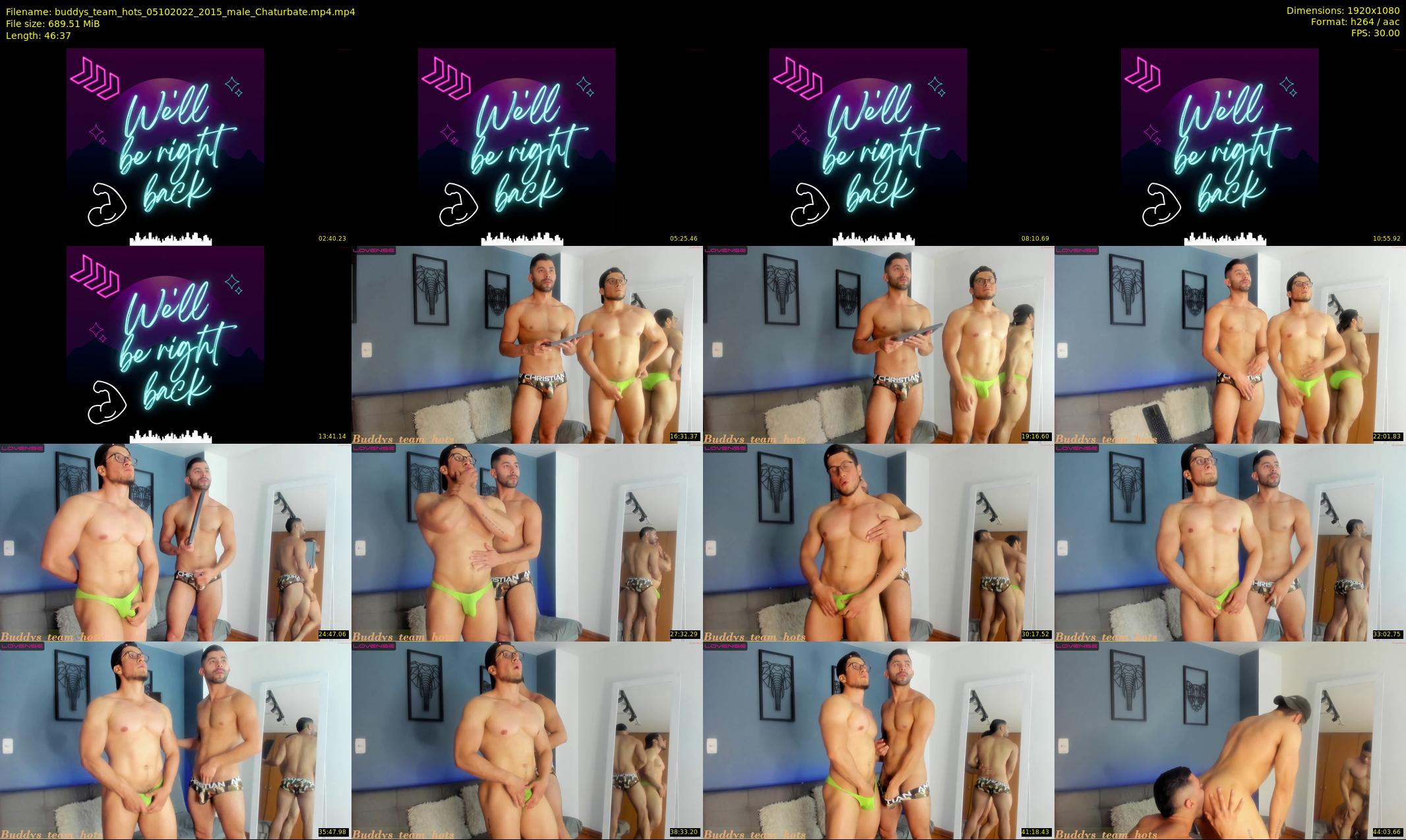 buddys_team_hots — 47 minute Chaturbate couple cam show recording, 1080p, Oct 5, 2022