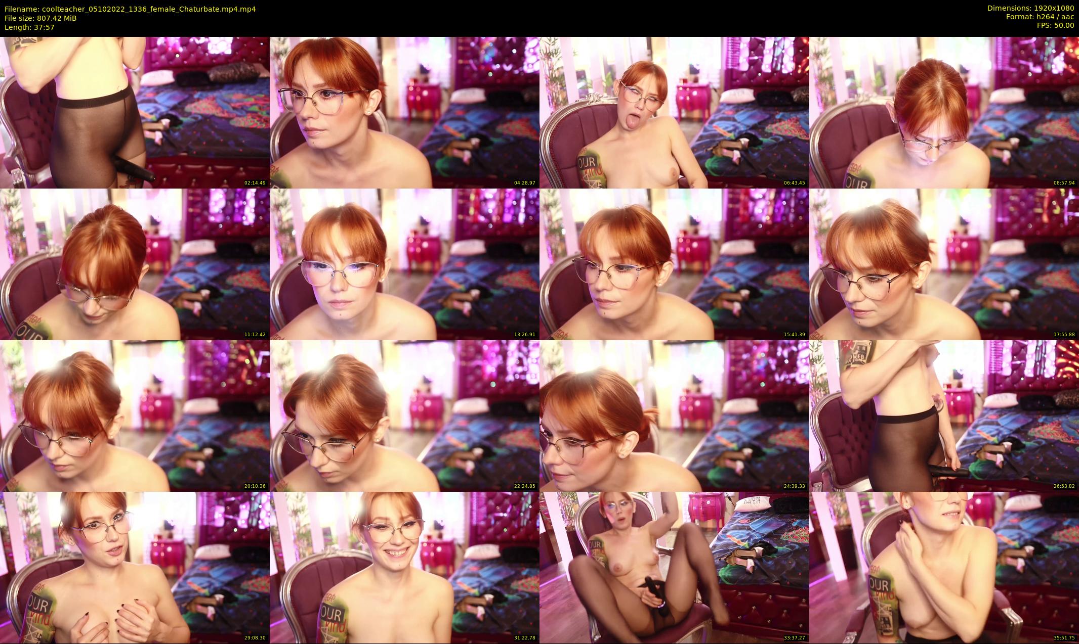coolteacher — 38 minute Chaturbate female cam show recording, 1080p, Oct 5, 2022