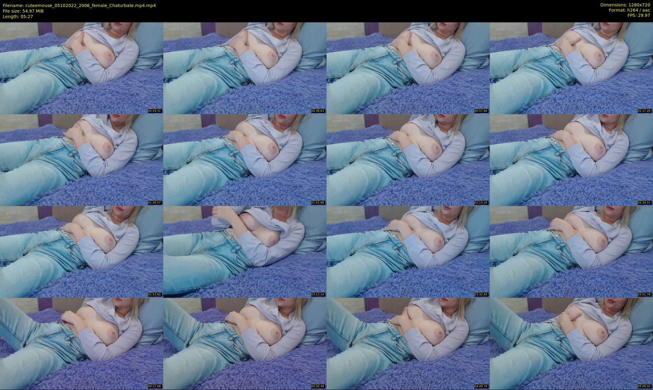 cuteemouse — 6 minute Chaturbate female cam show recording, 720p, Oct 5, 2022
